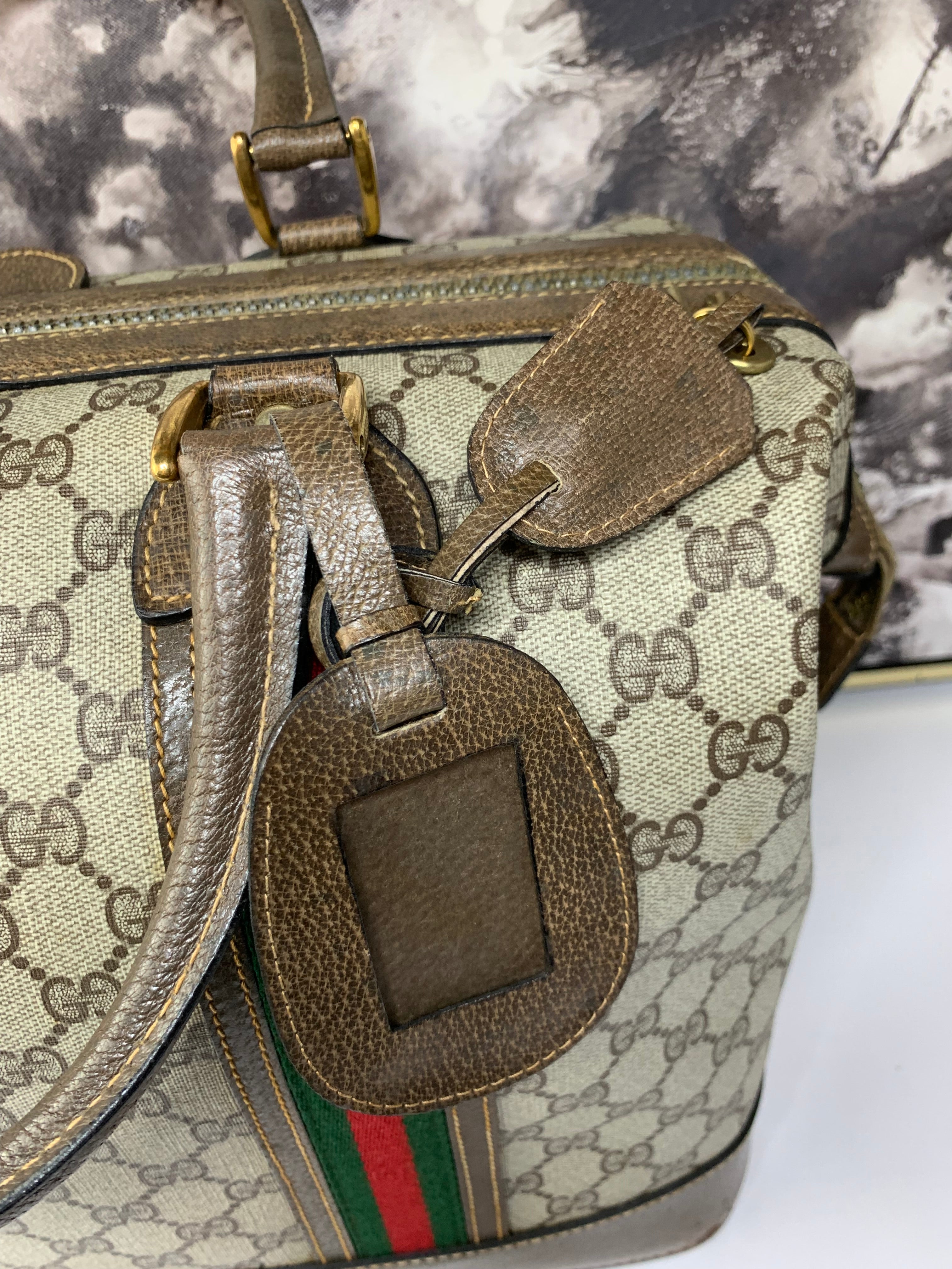 Gucci Vintage Travel Bag