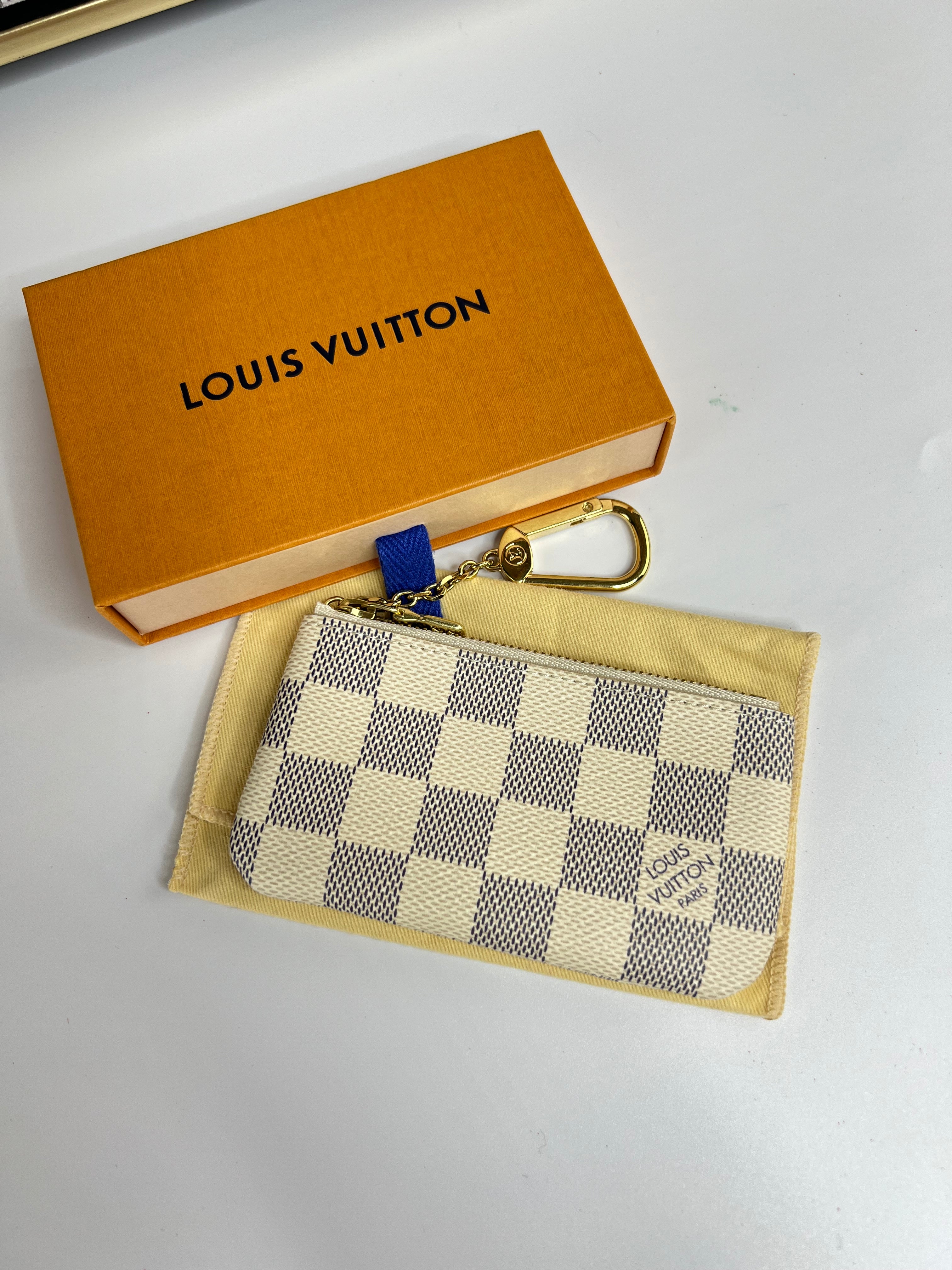 Louis Vuitton Key Pouch Azur