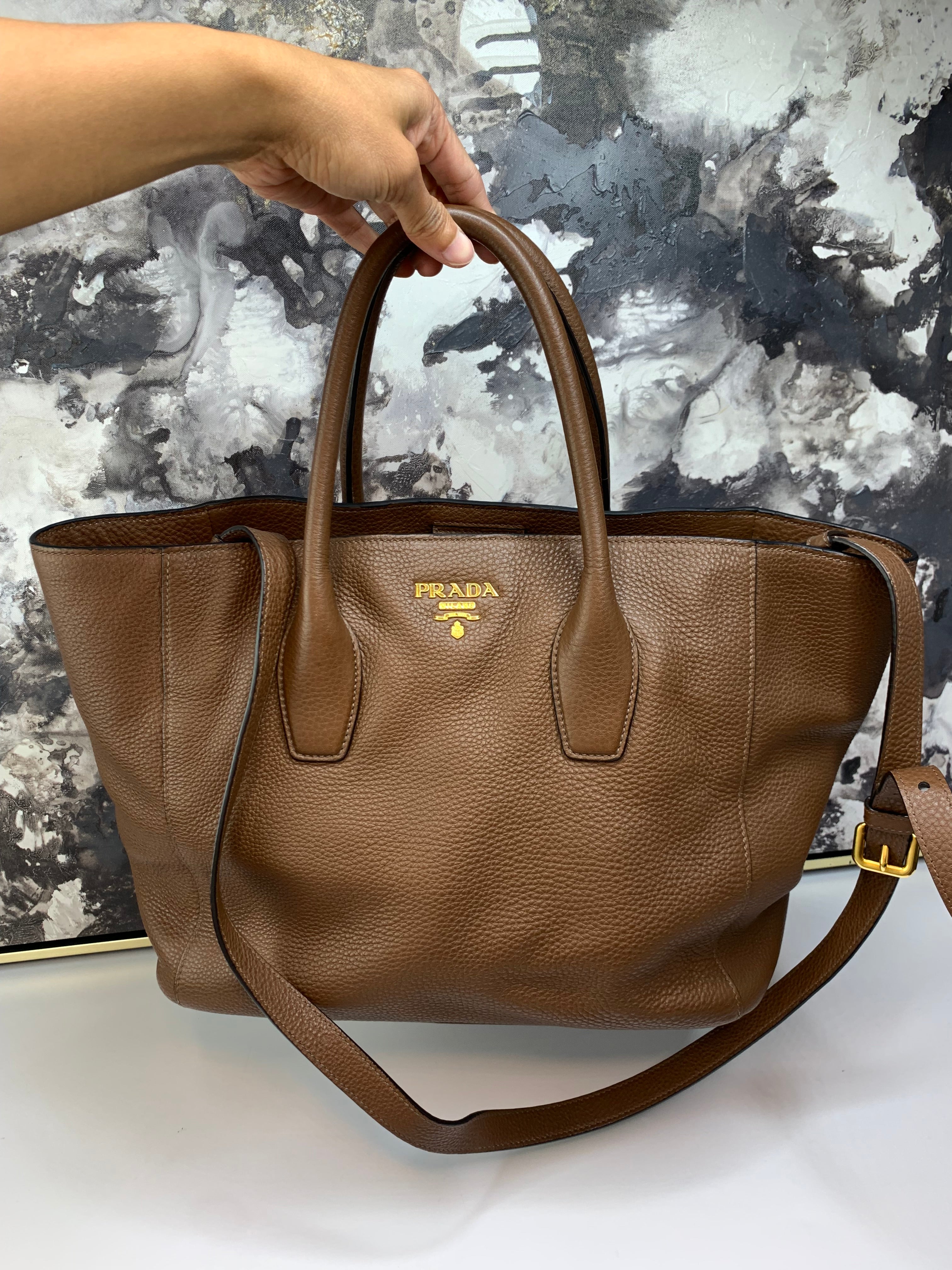 Prada Tote Bag with Strap