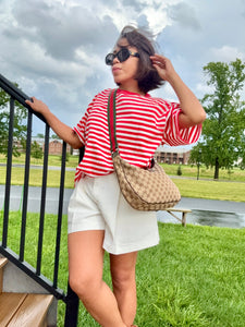 Gucci Half Moon Adjustable Crossbody