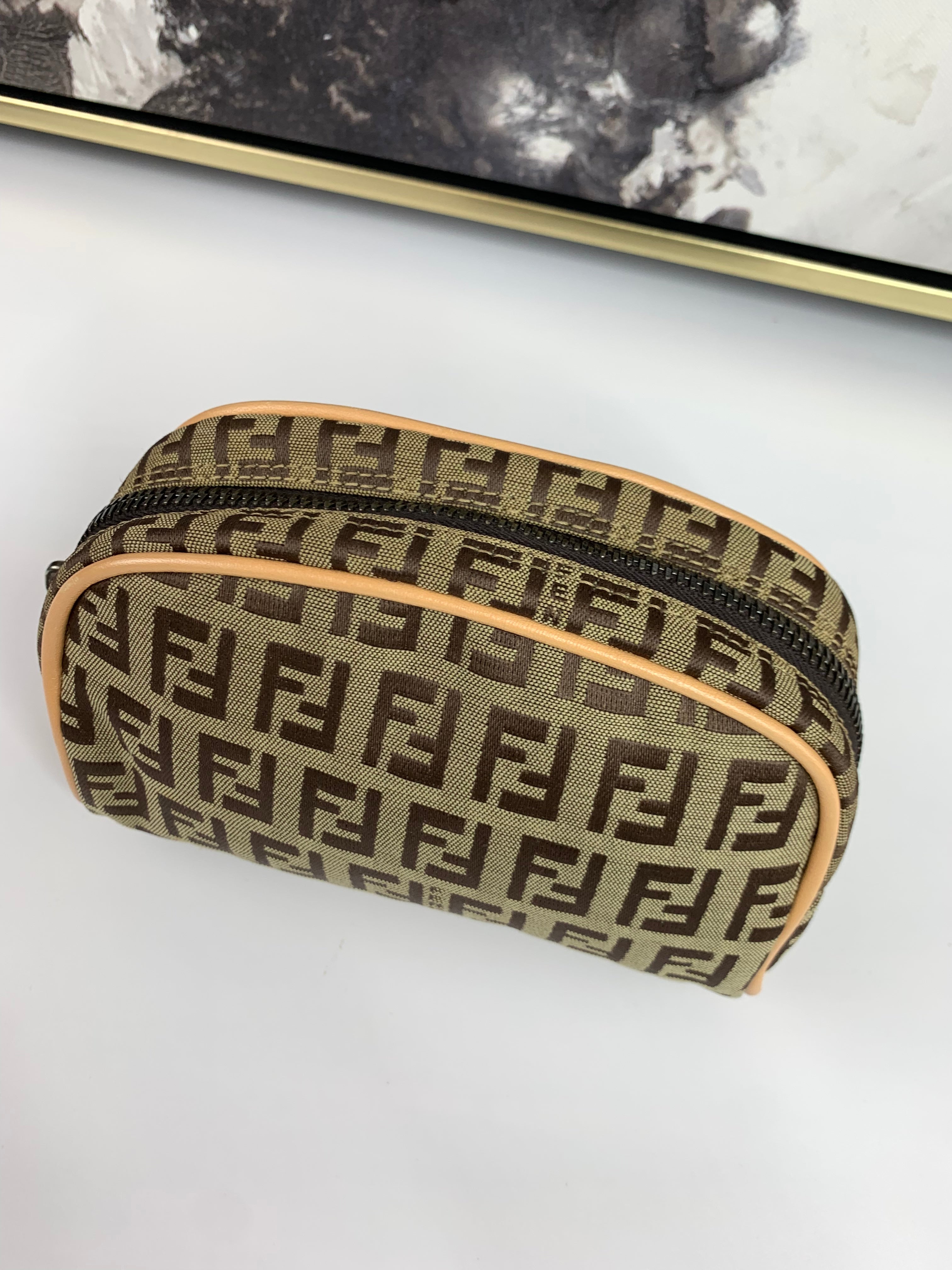 Fendi Zucchino Cosmetic Pouch