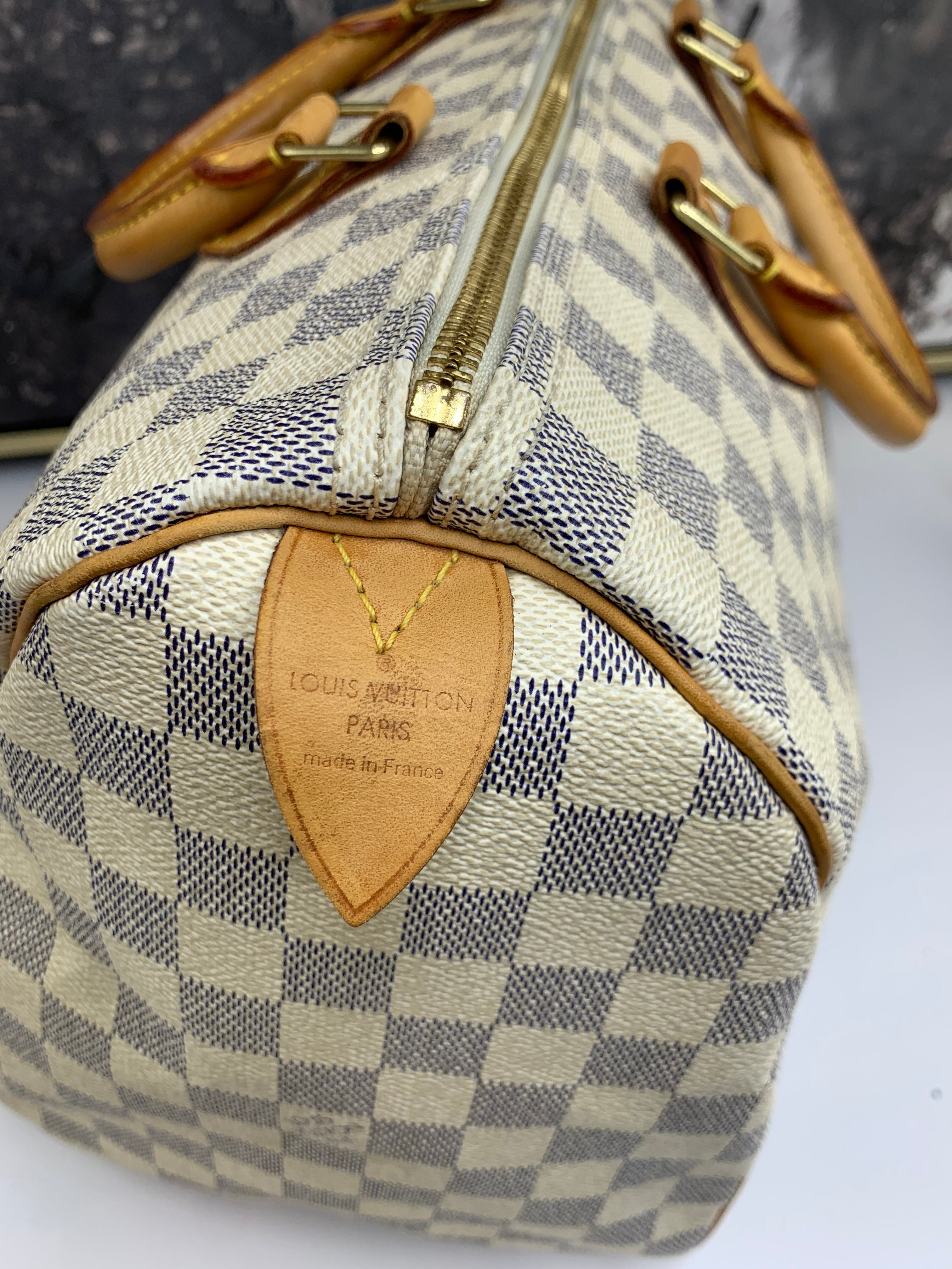 Louis Vuitton Speedy 35 Azur