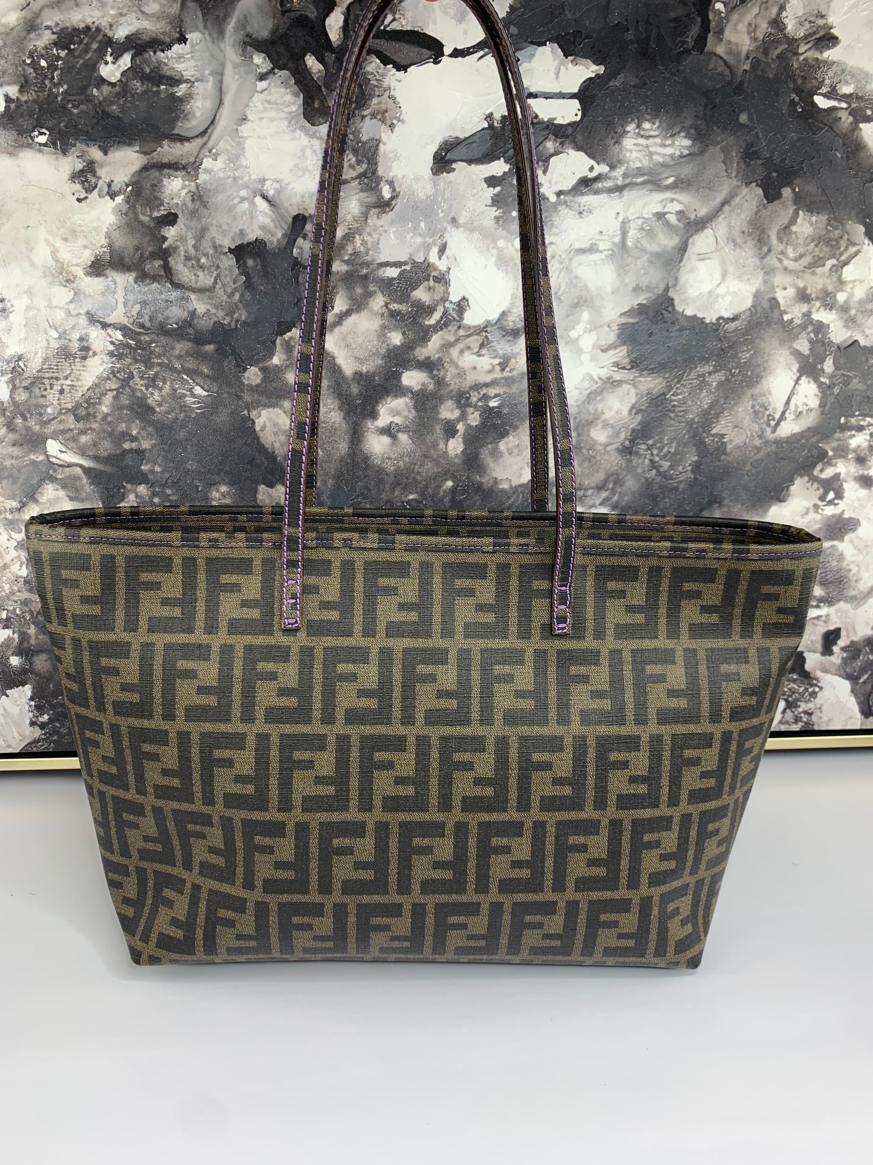 Fendi Zucca Tote in Coated Canvas