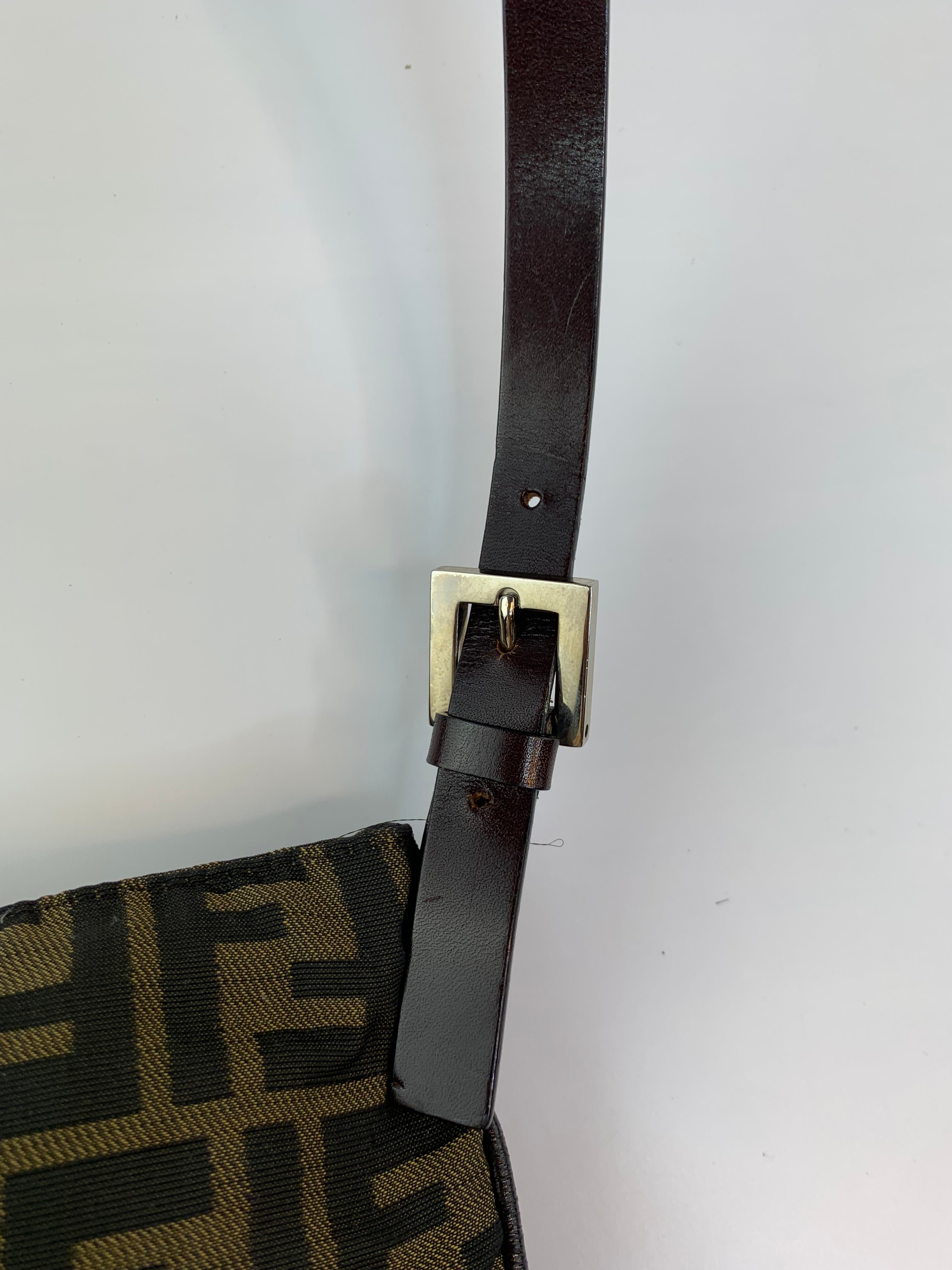 Fendi Zucca Crossbody/ Shoulder Bag