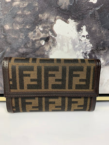 Fendi Zucca Trifold Wallet