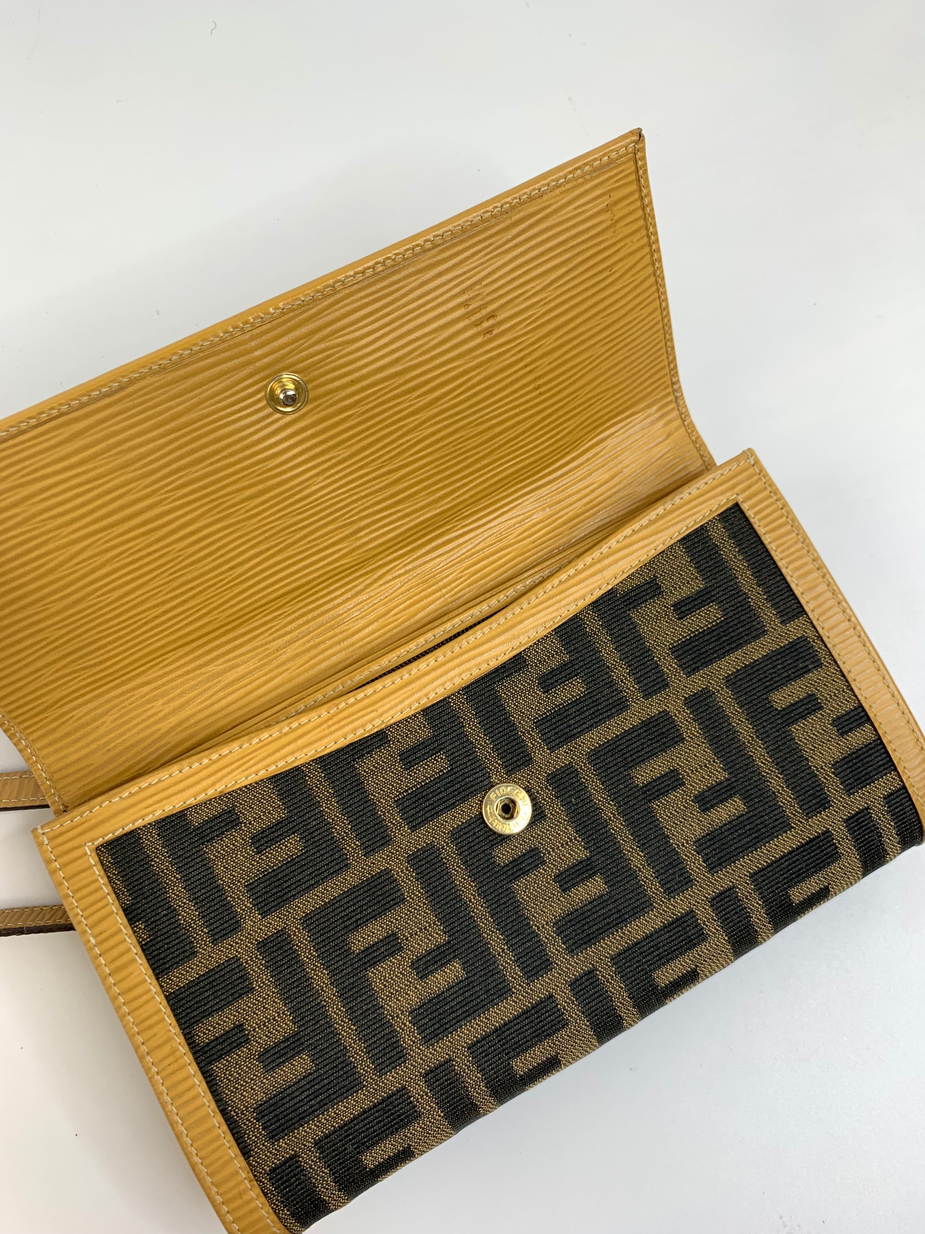 Fendi Zucca Wallet on Chain
