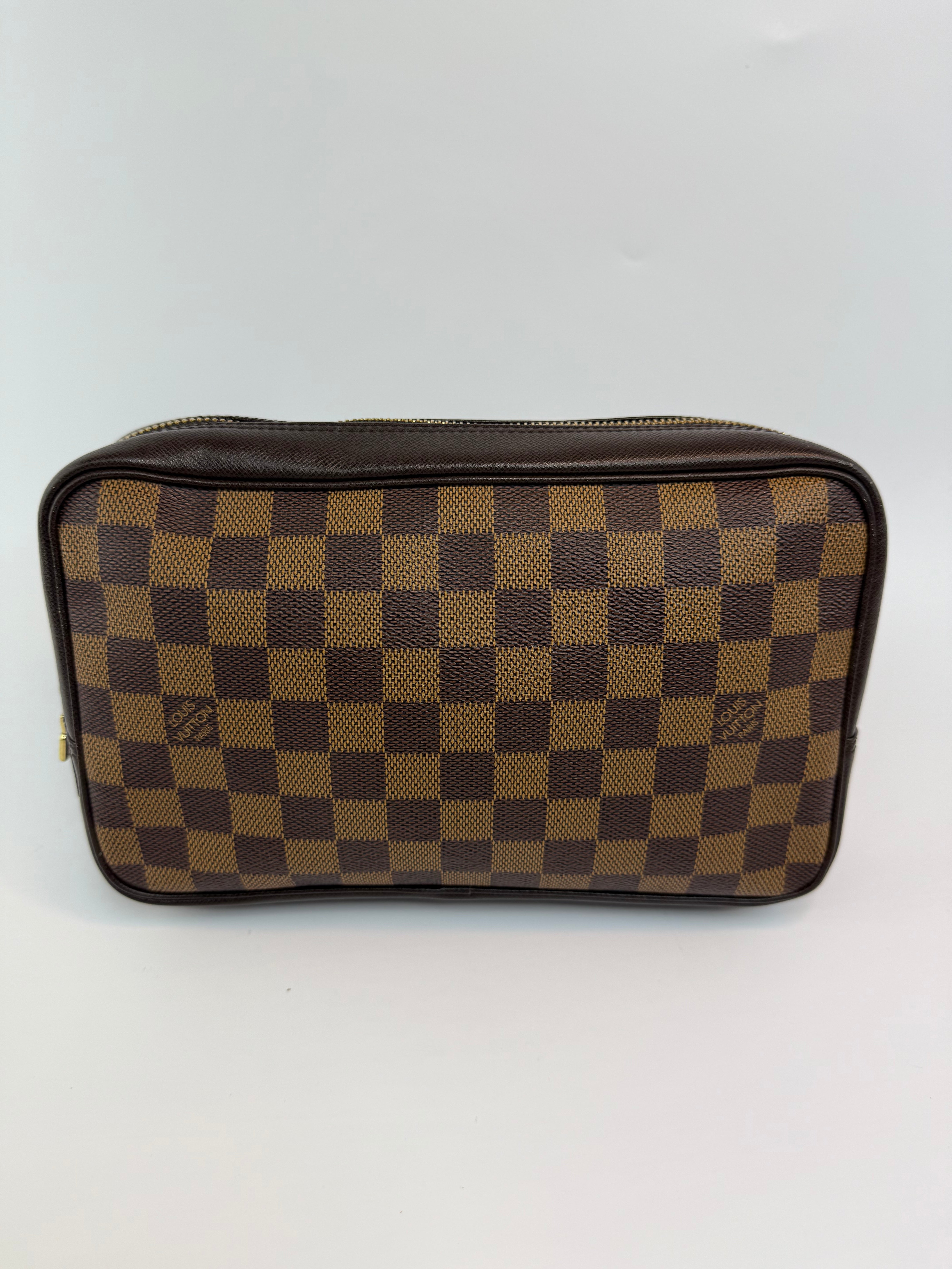 Louis Vuitton Toiletry Pouch in Damier  Ebene