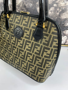 Fendi Zucca Top Handle Tote