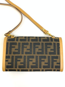 Fendi Zucca Wallet on Chain