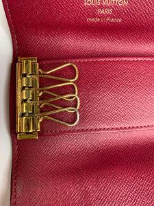 Louis Vuitton 4 Key Holder Fuschia