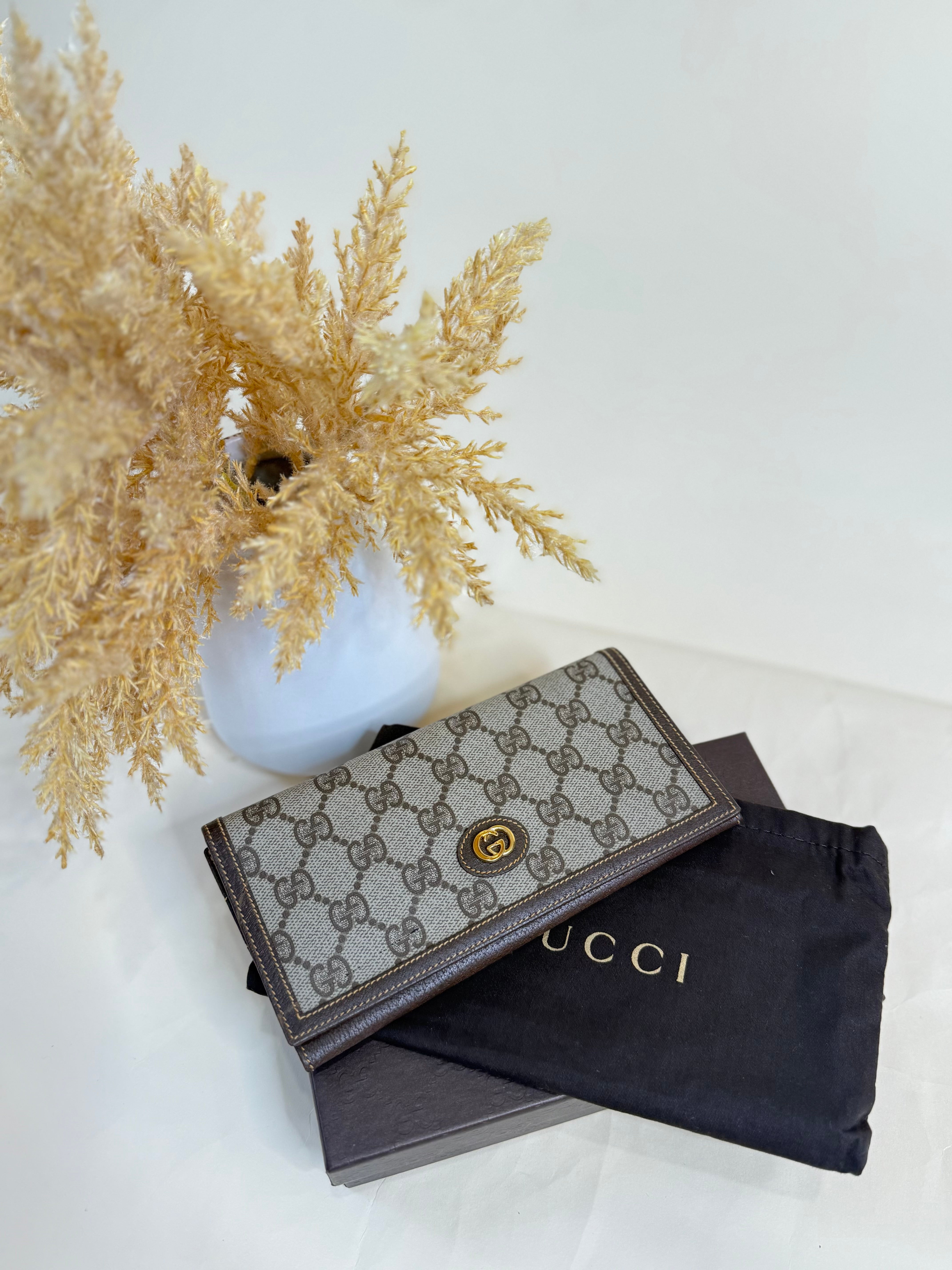 Gucci Vintage Long Wallet