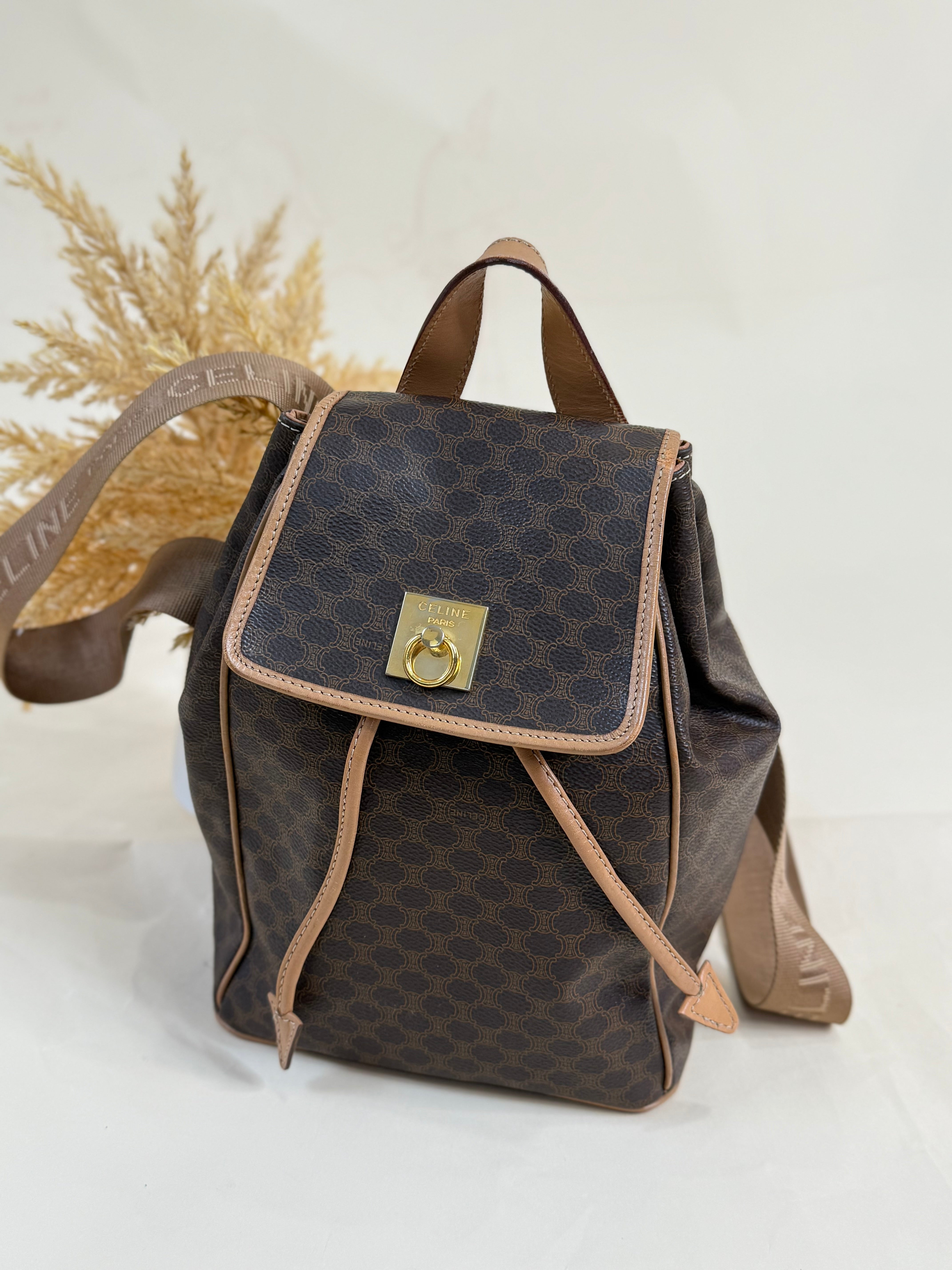 Celine Macadam Small Backpack