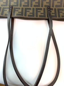 Fendi Zucca Tote in Canvas