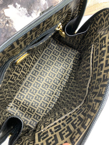 Fendi Zucca Top Handle Tote