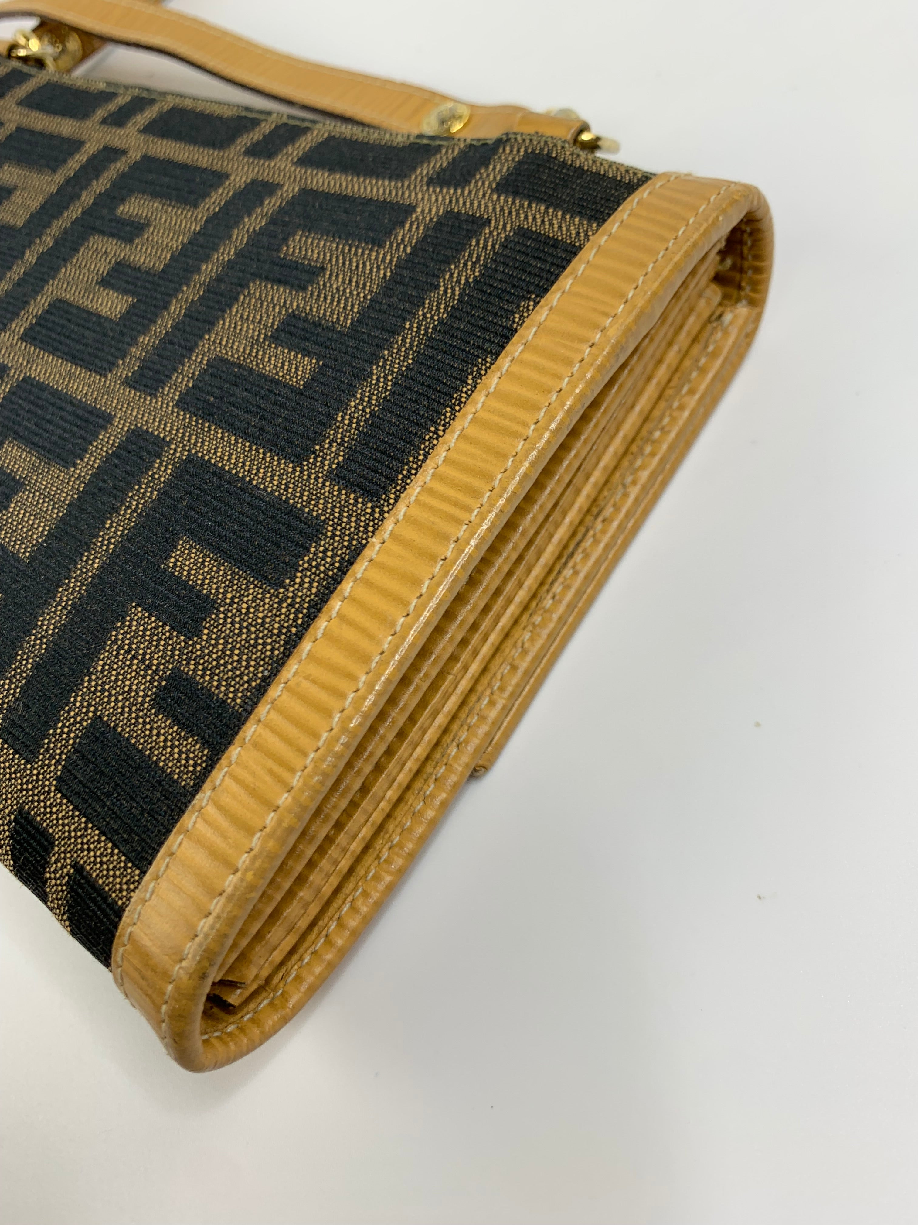 Fendi Zucca Wallet on Chain