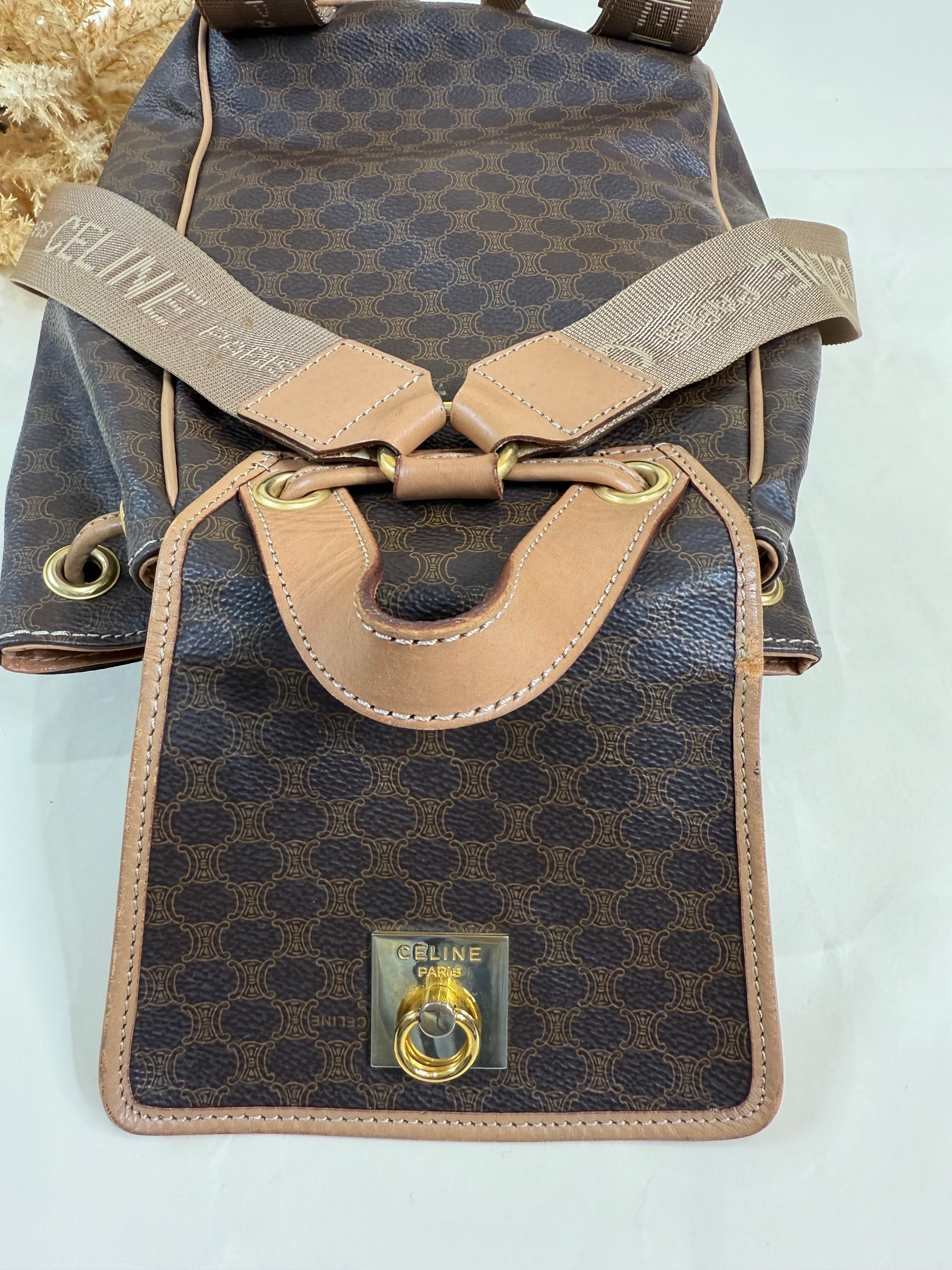 Celine Macadam Small Backpack