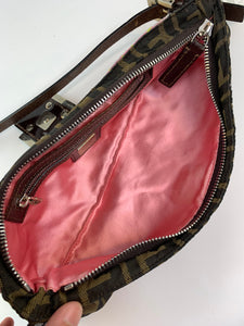 Fendi Zucca Crossbody/ Shoulder Bag