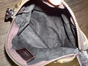 Fendi Zucca Pochette Mini Bag