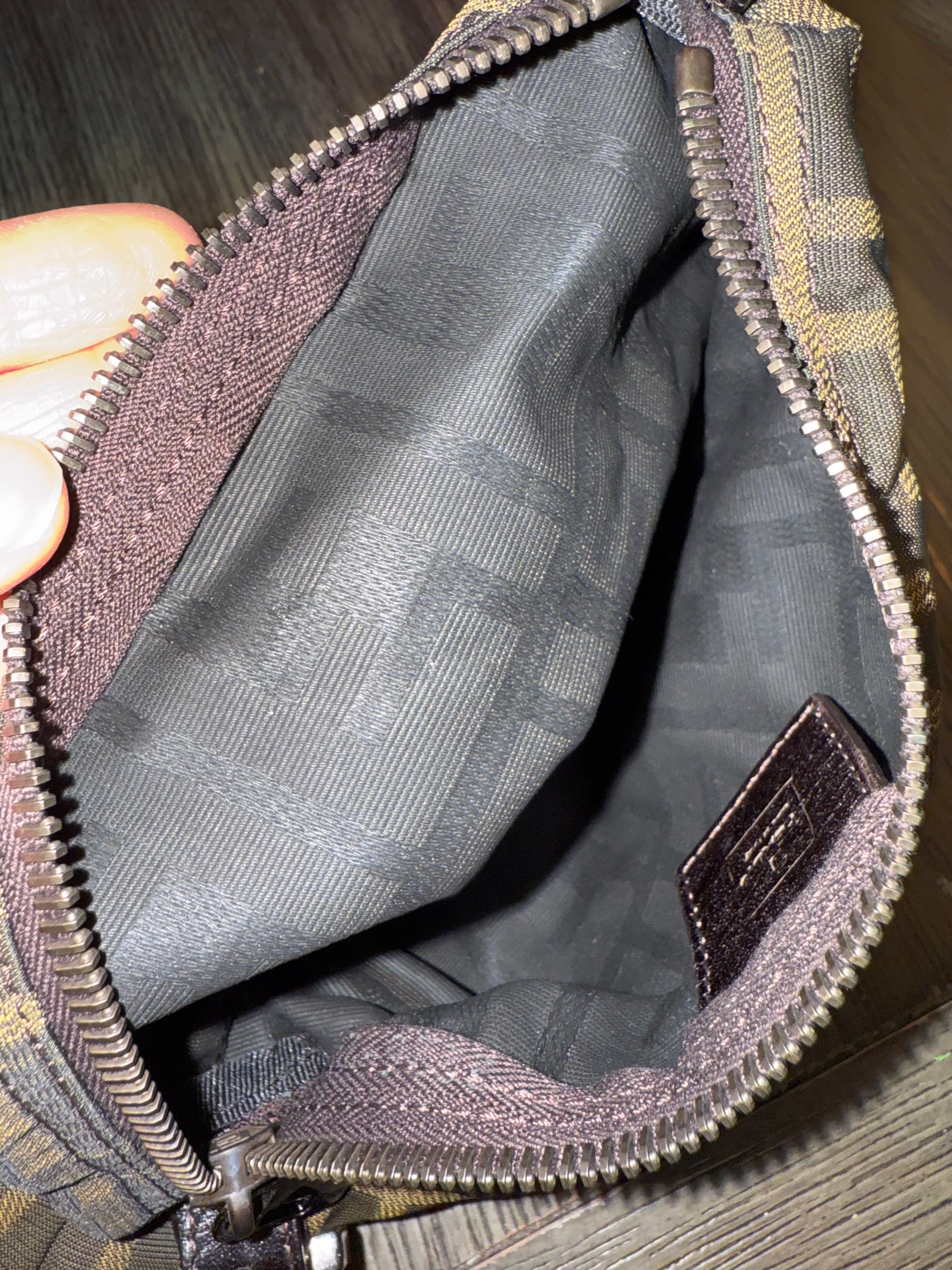 Fendi Zucca Pochette Mini Bag