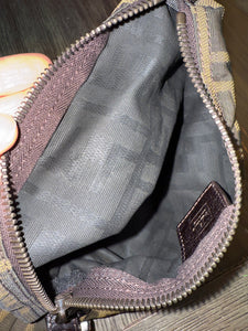 Fendi Zucca Pochette Mini Bag