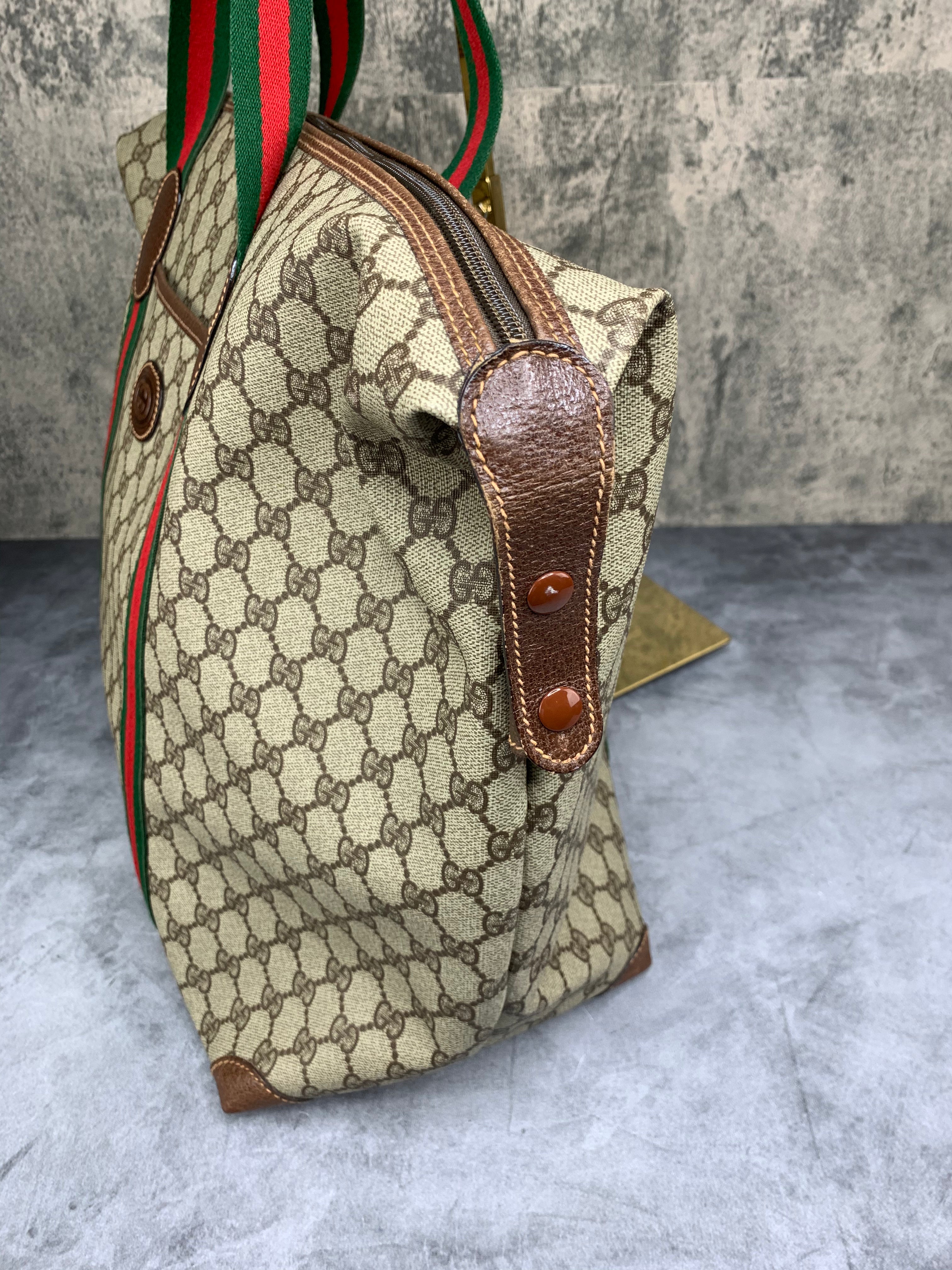 Gucci Travel Tote Weekender yourvintagelvoe