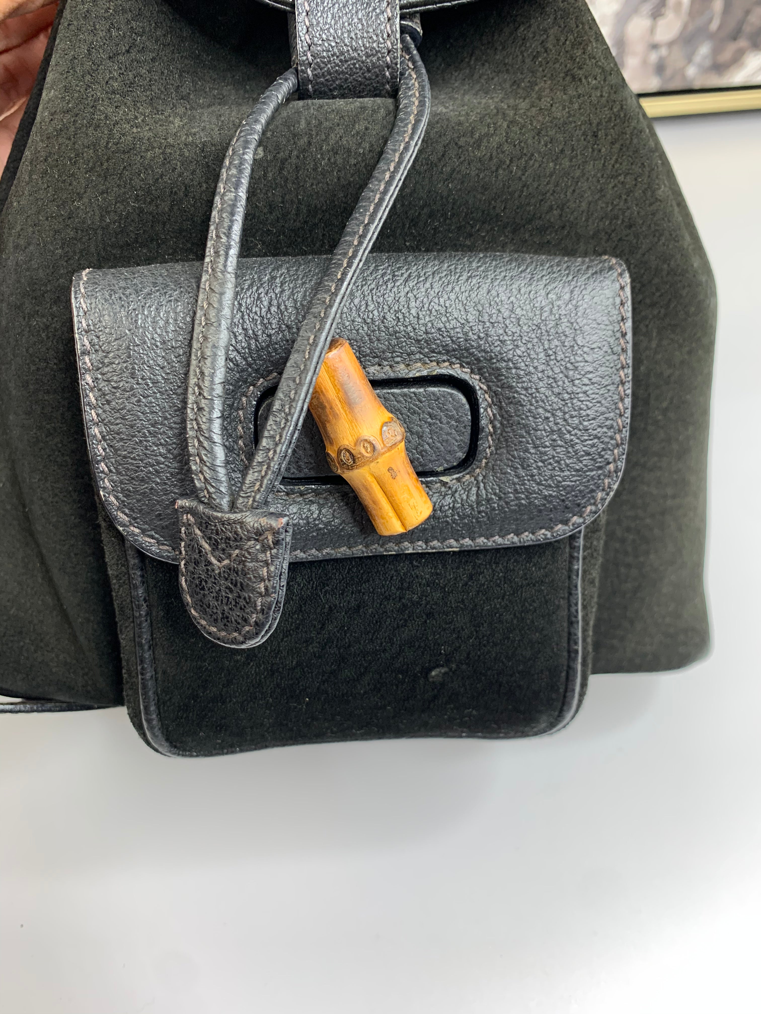 Gucci Bamboo Mini Backpack