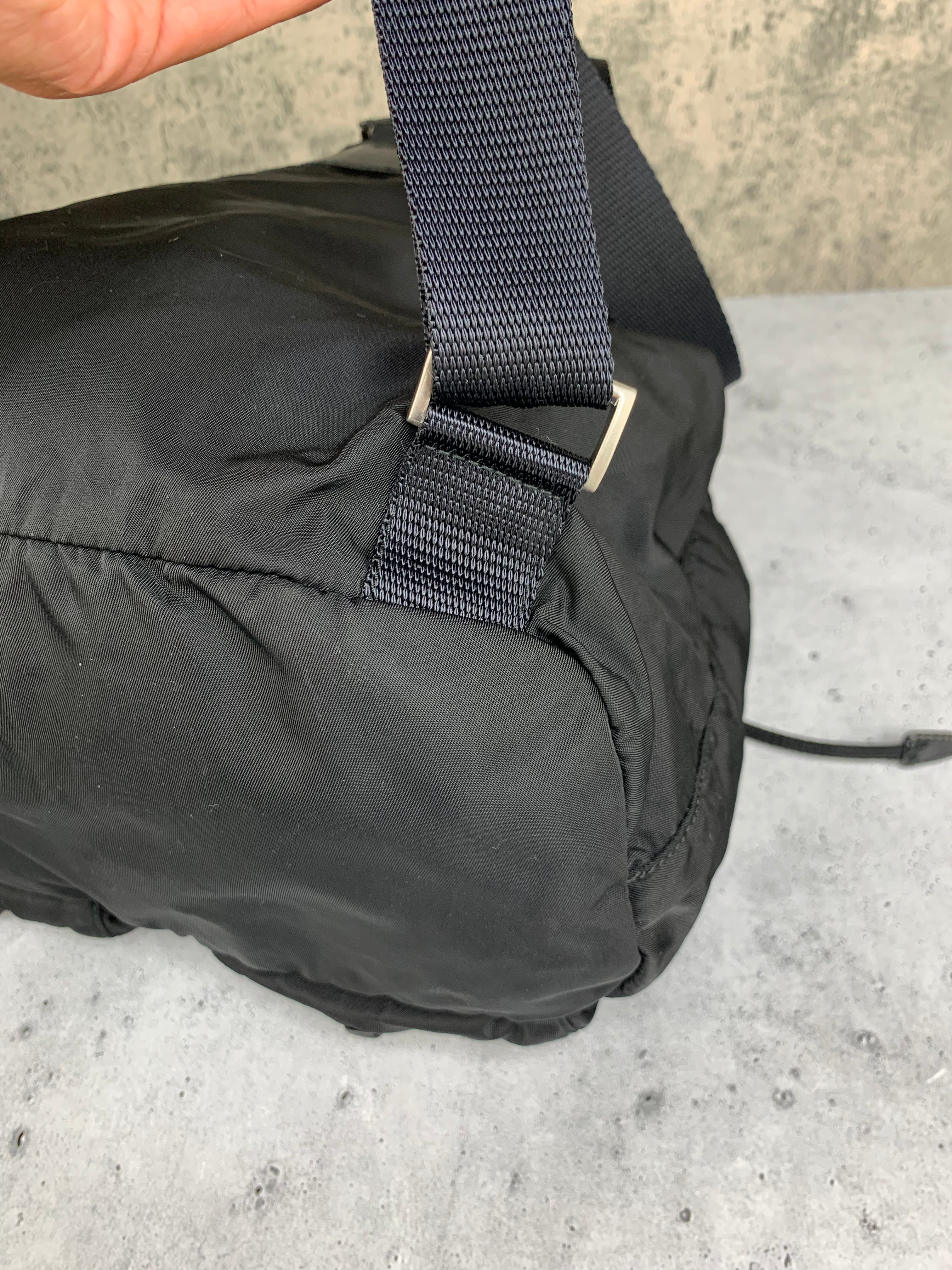 Prada Black Nylon Backpack