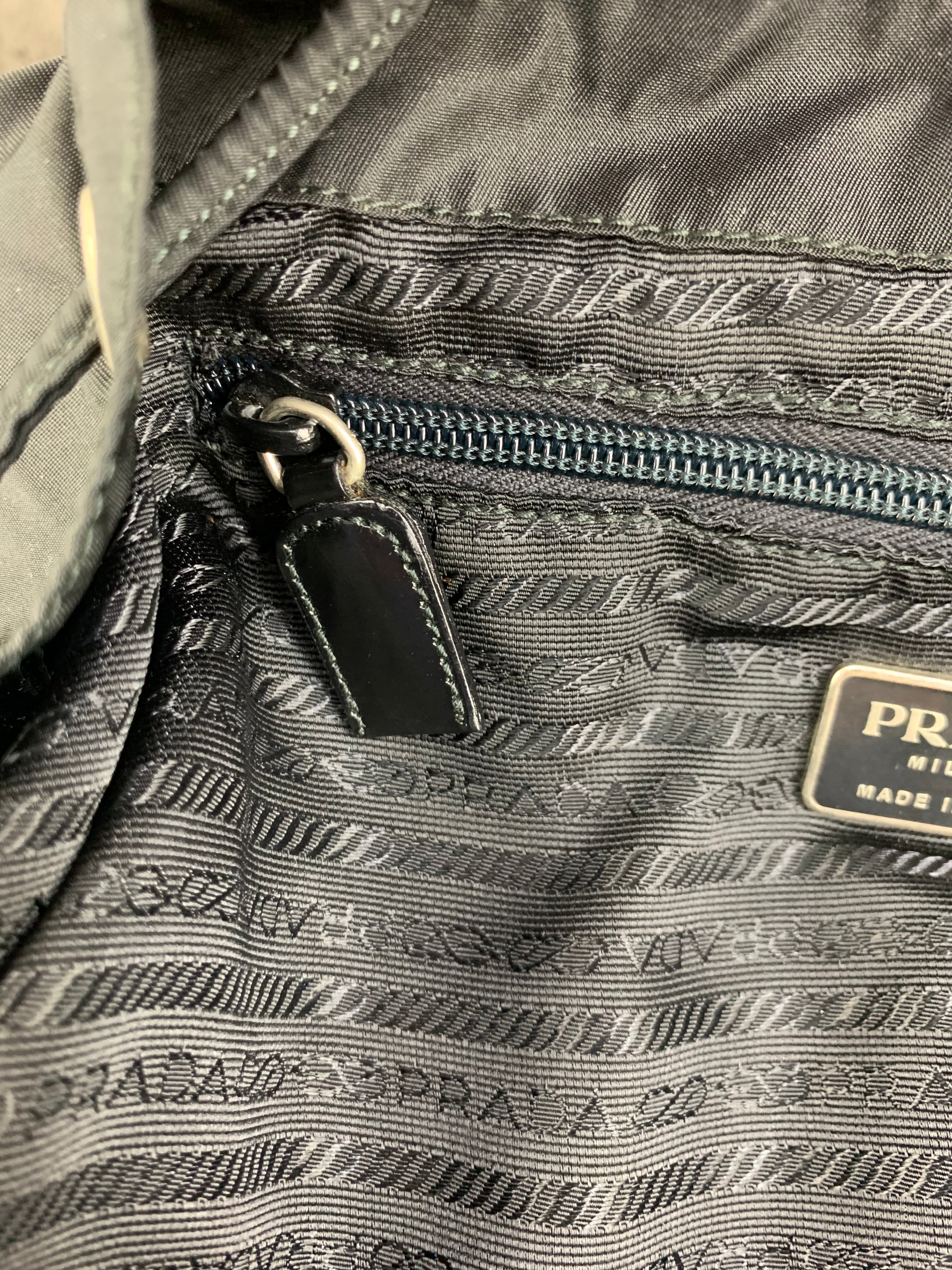 Prada Black Nylon Backpack