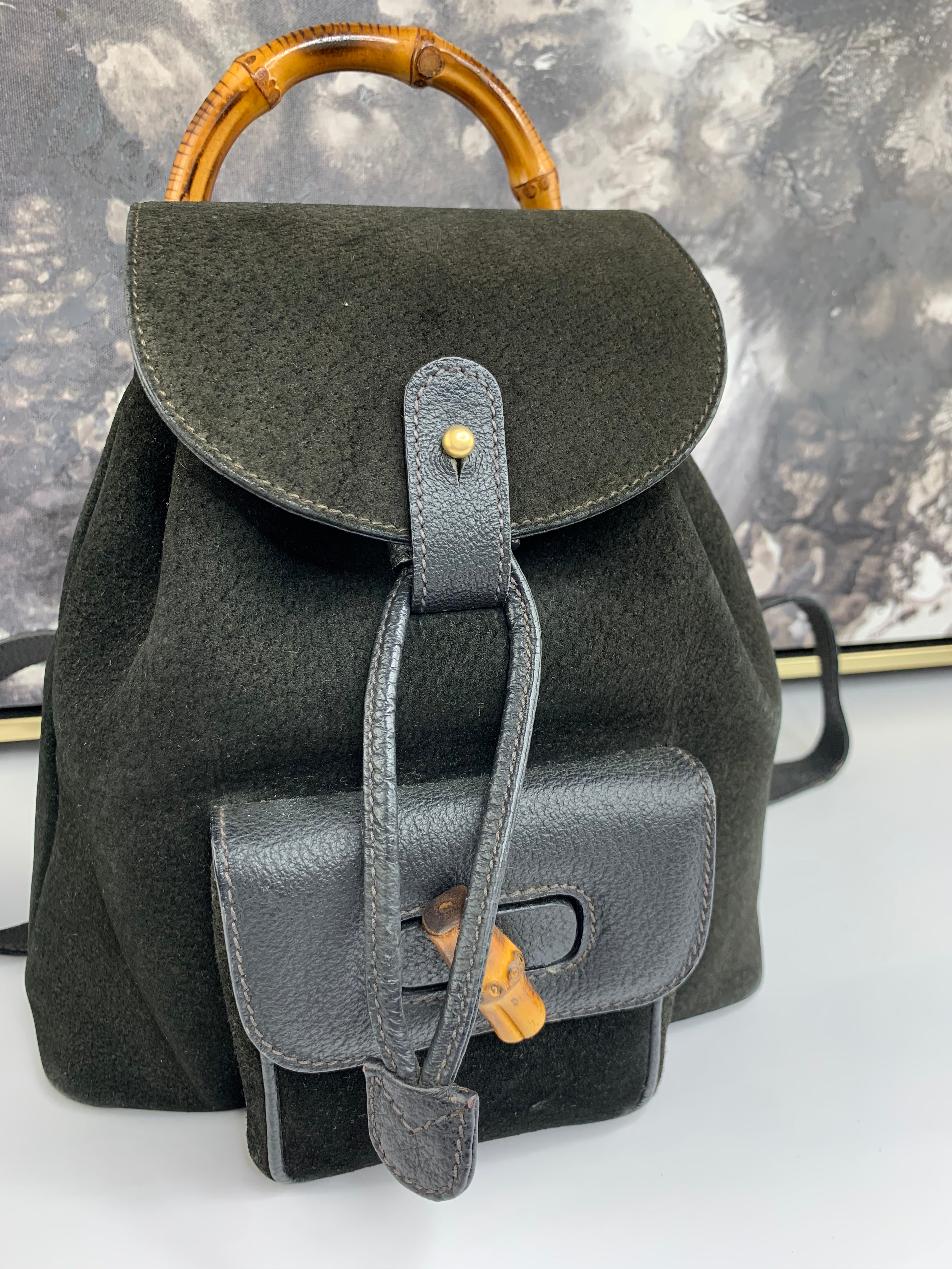 Gucci Bamboo Mini Backpack