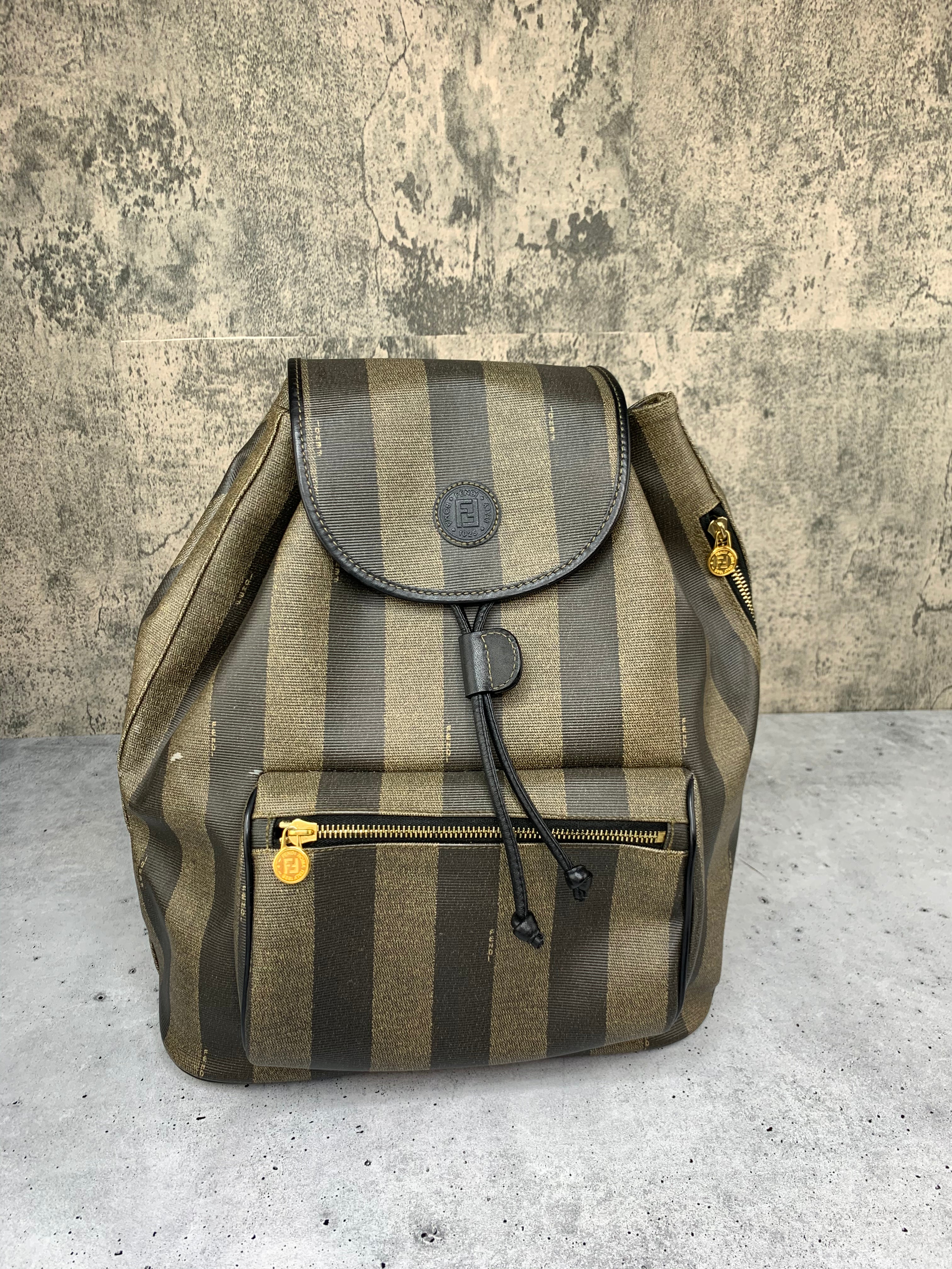 Fendi PVC Leather Backpack