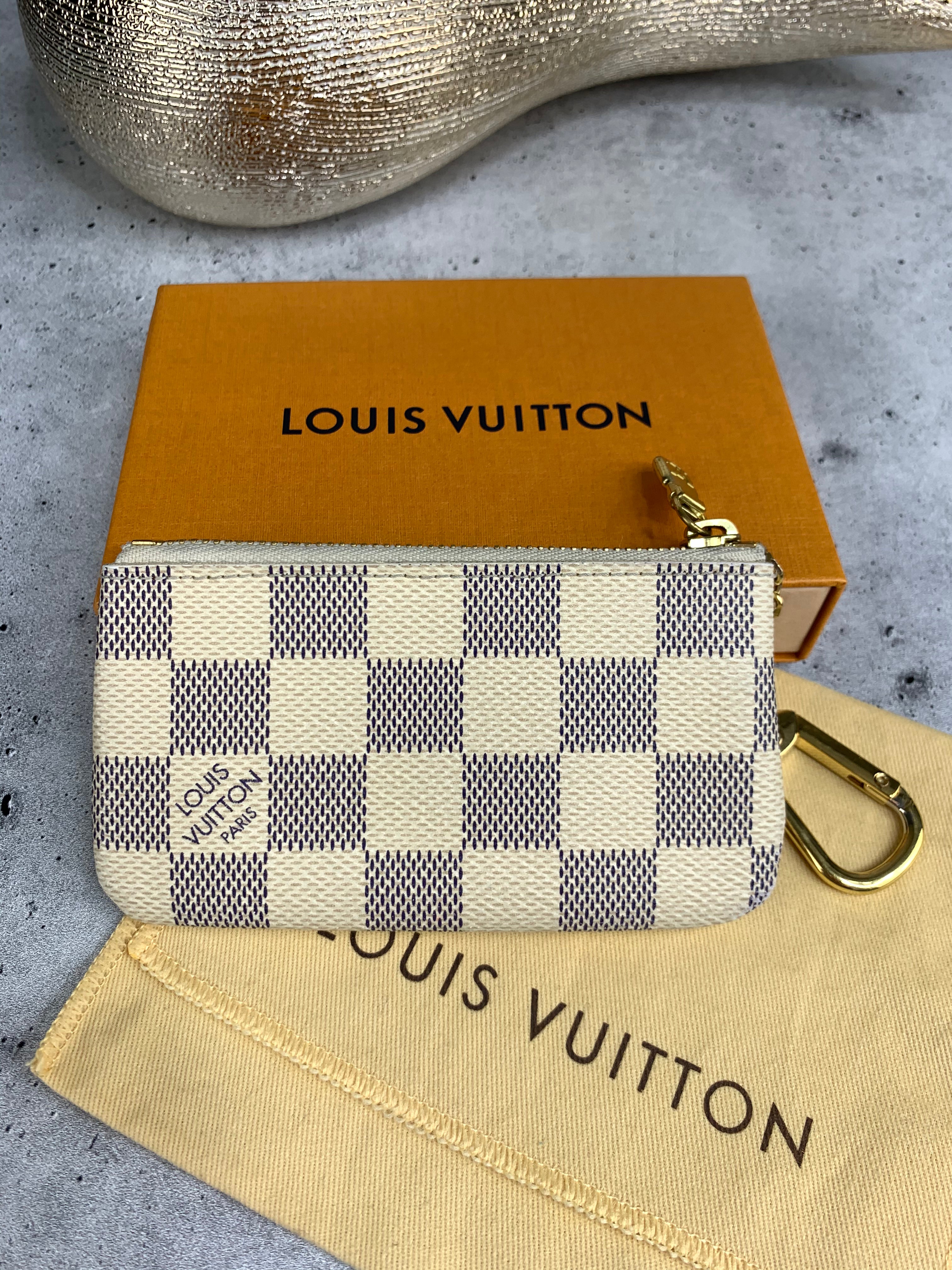 Louis Vuitton Key Pouch Azur