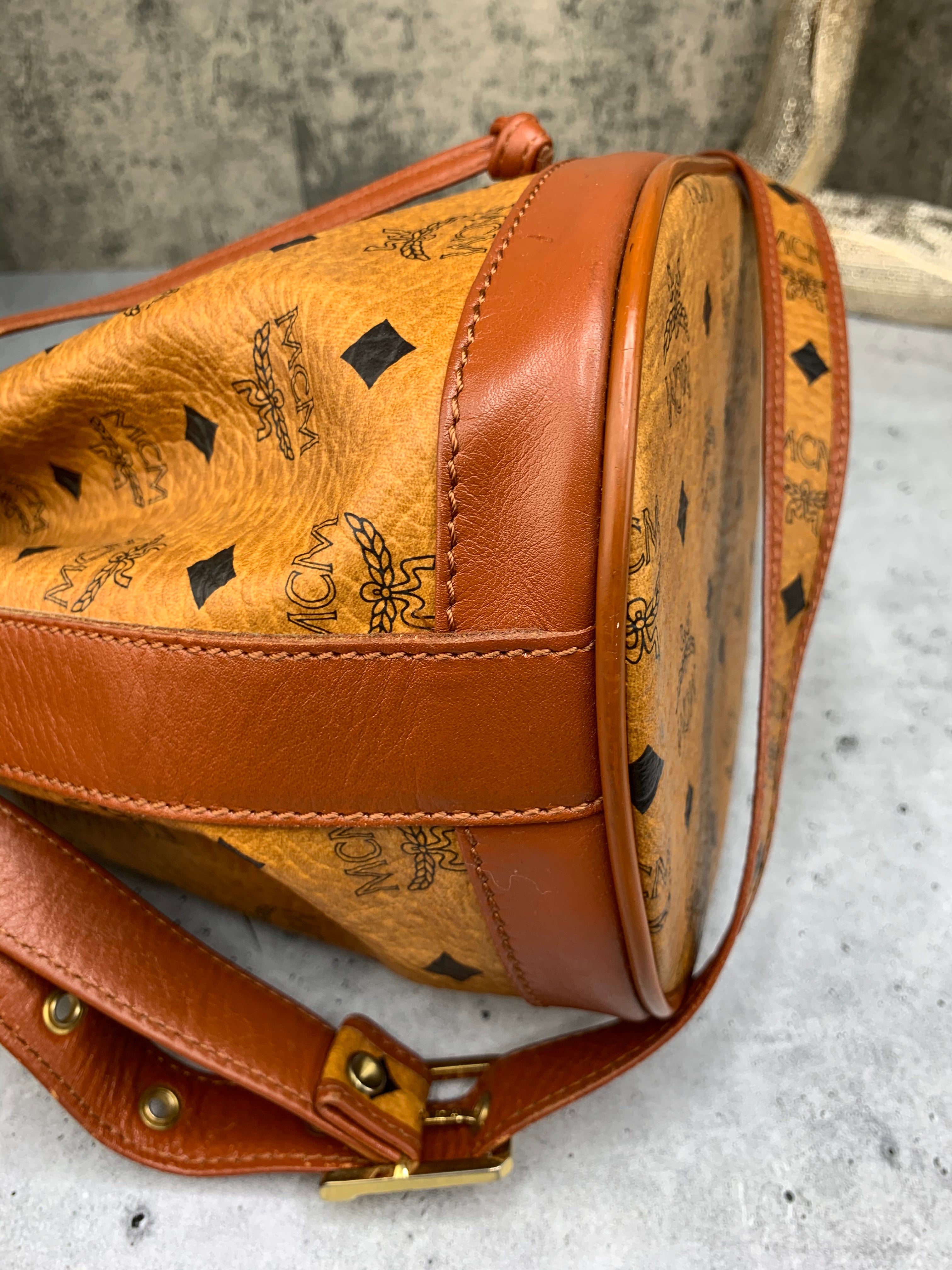 MCM  Bucket Crossbody