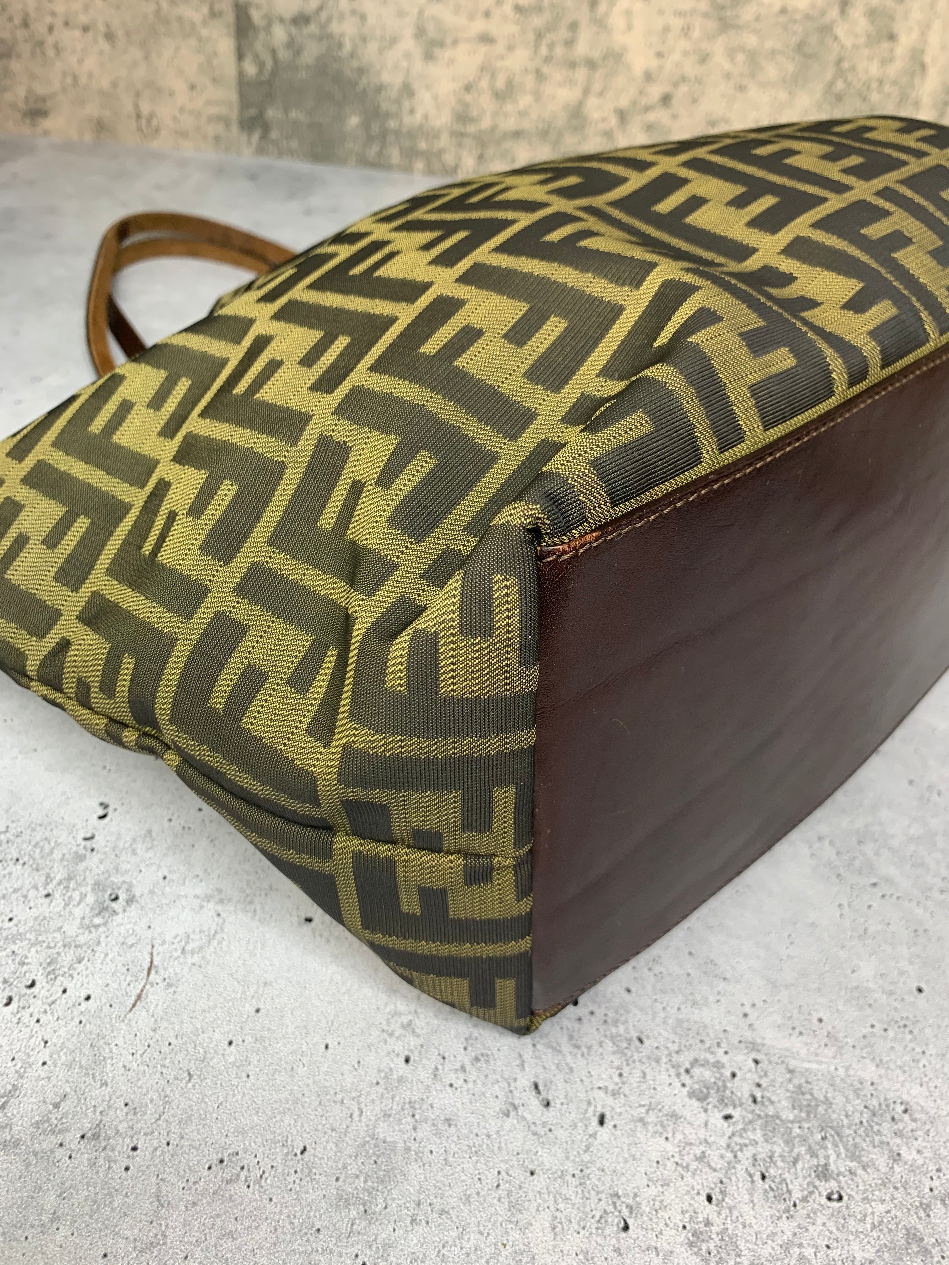 Fendi Zucca Tote Bag