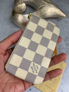 Louis Vuitton Key Pouch Azur