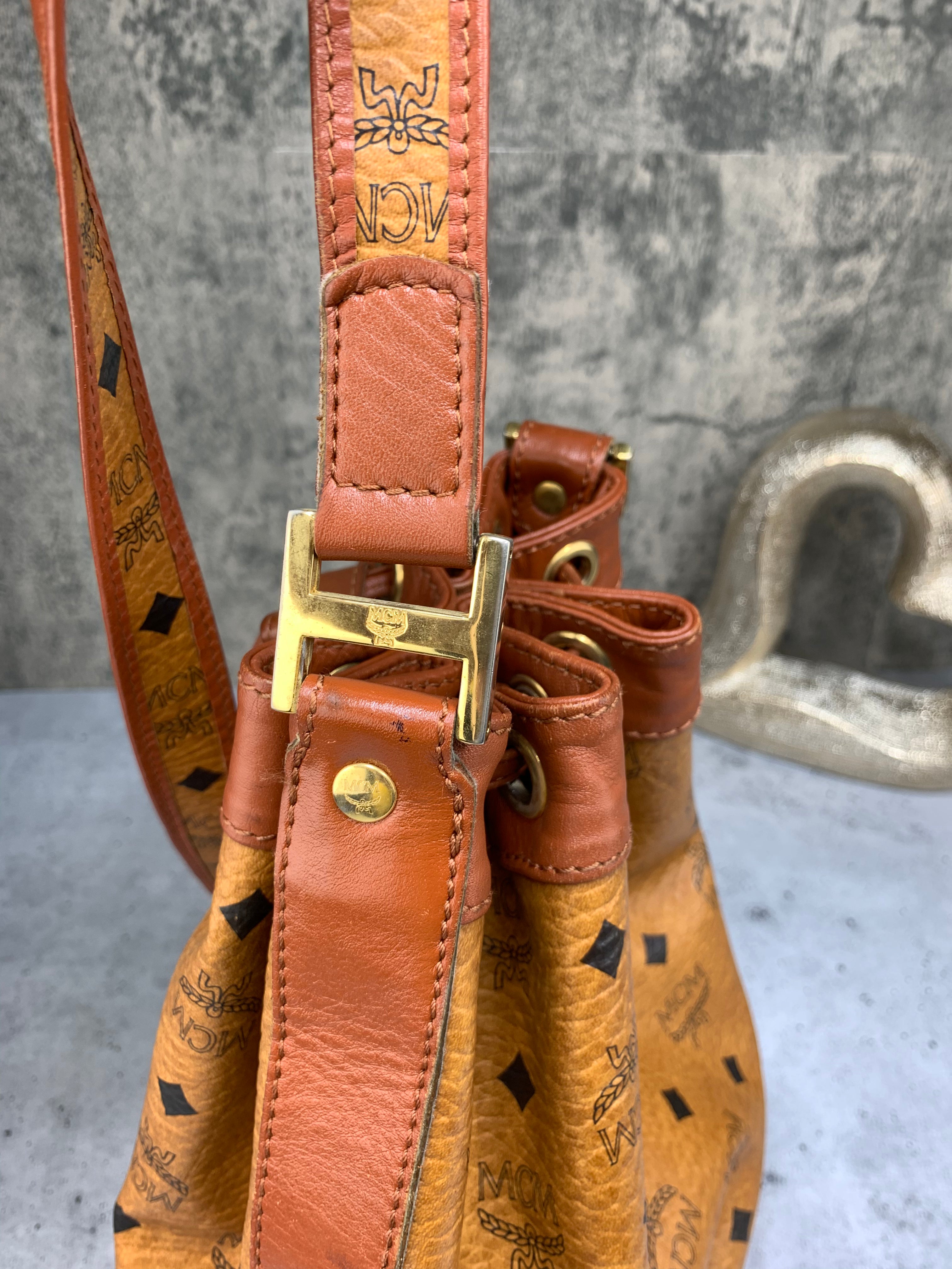 MCM  Bucket Crossbody