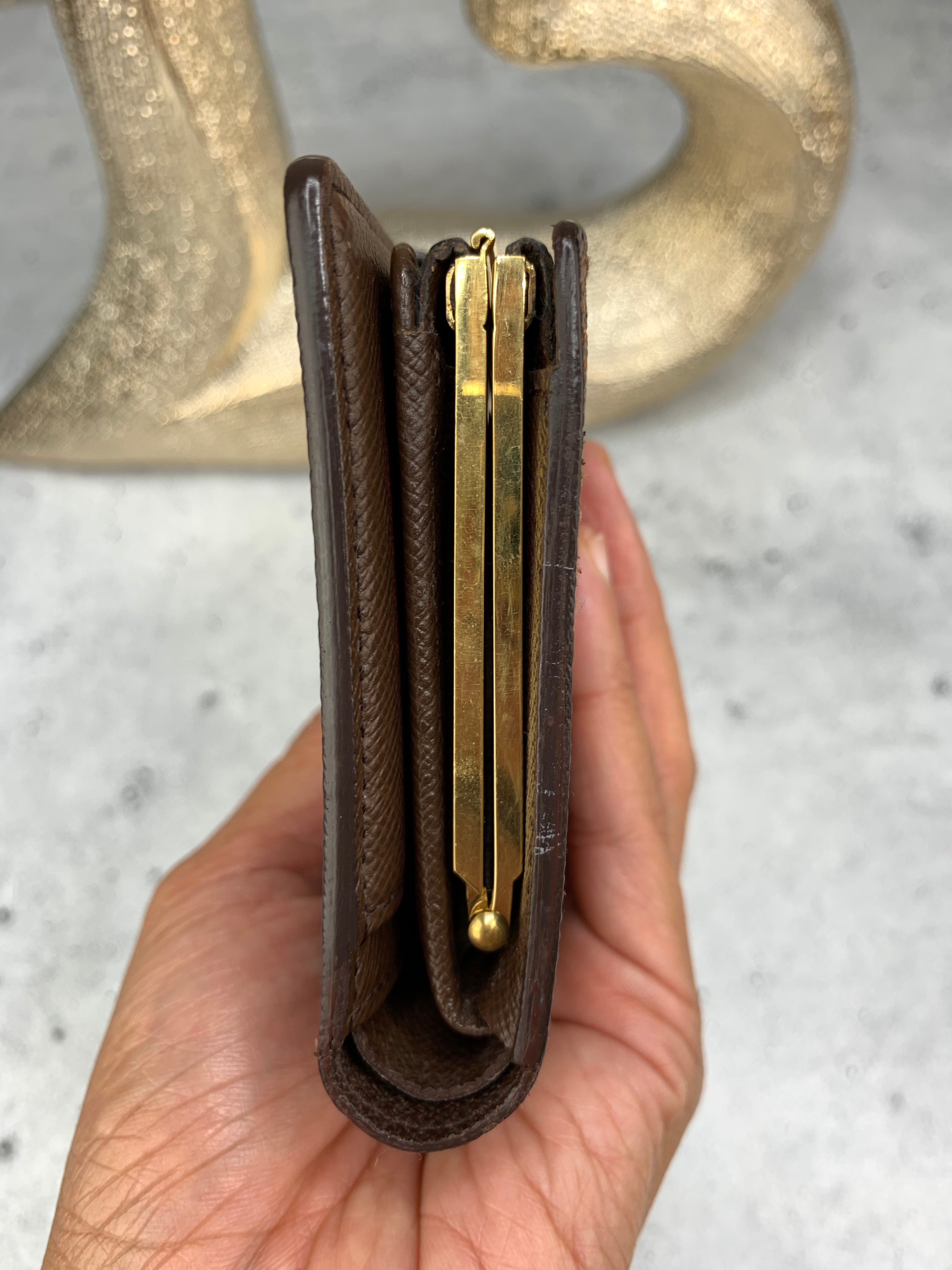 Louis Vuitton Kisslock Short Wallet