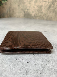 epi leather lv wallet men