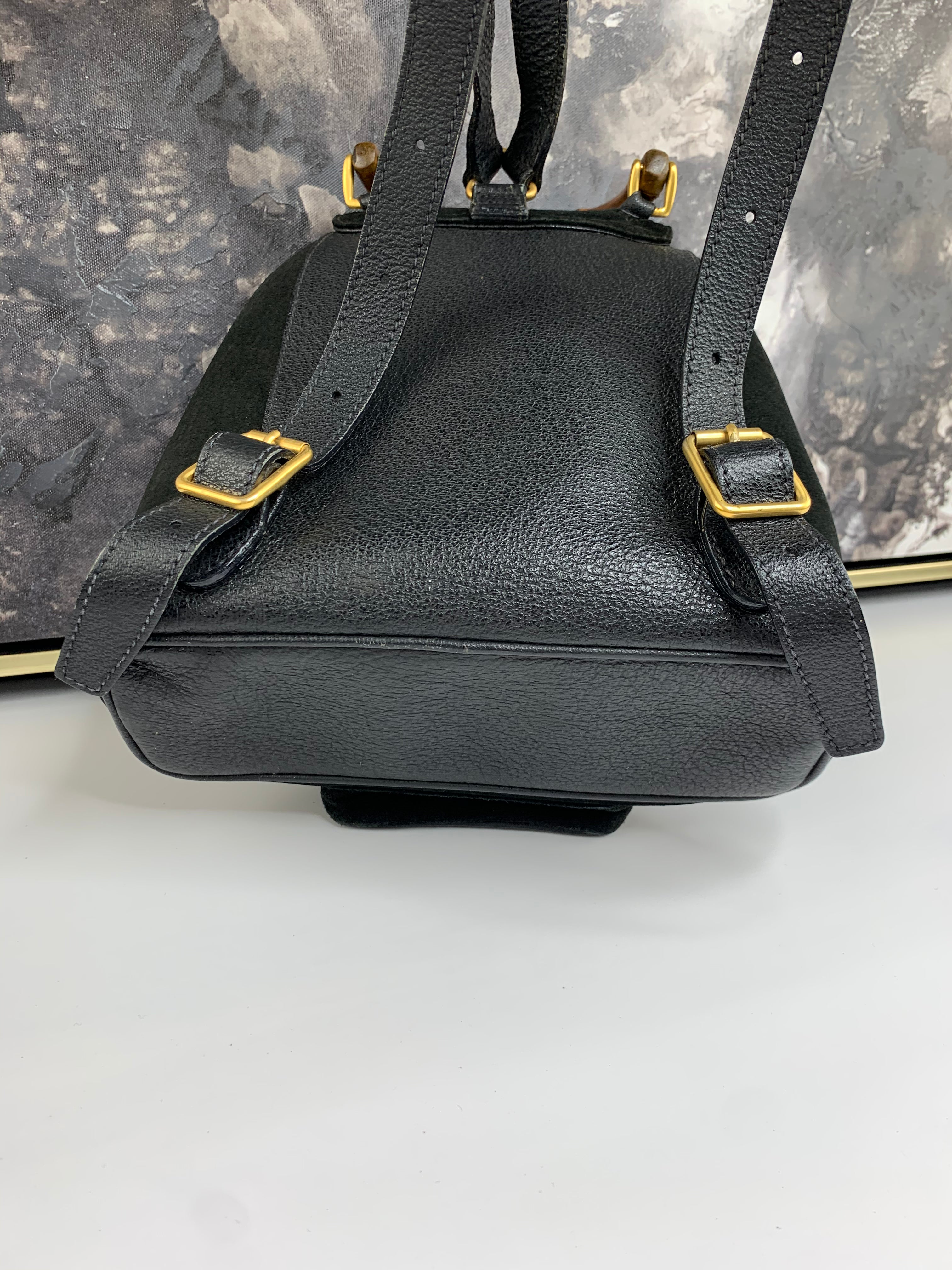 Gucci Bamboo Mini Backpack