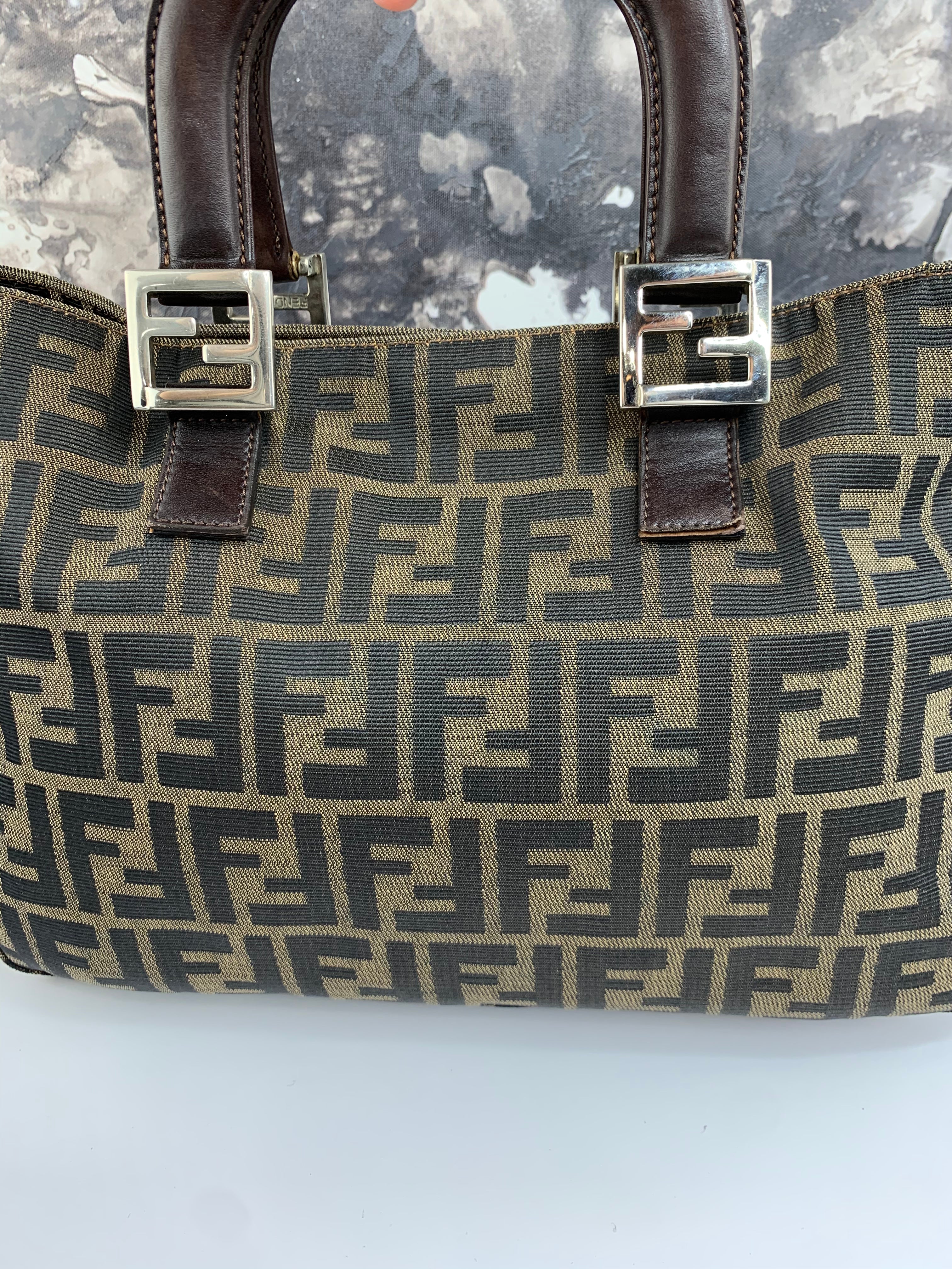 Fendi Zucca Handbag