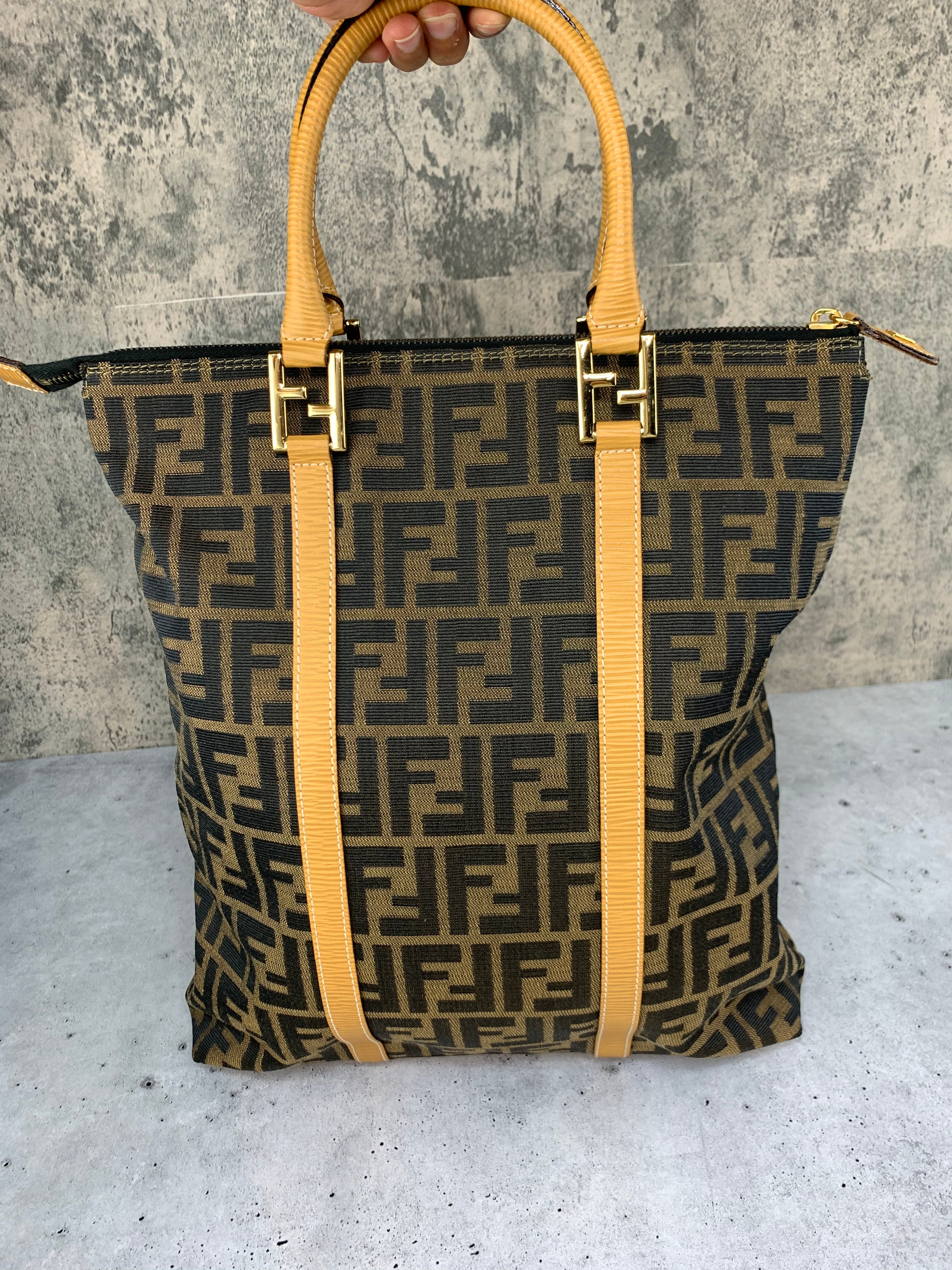 Fendi Zucca Tote Bag