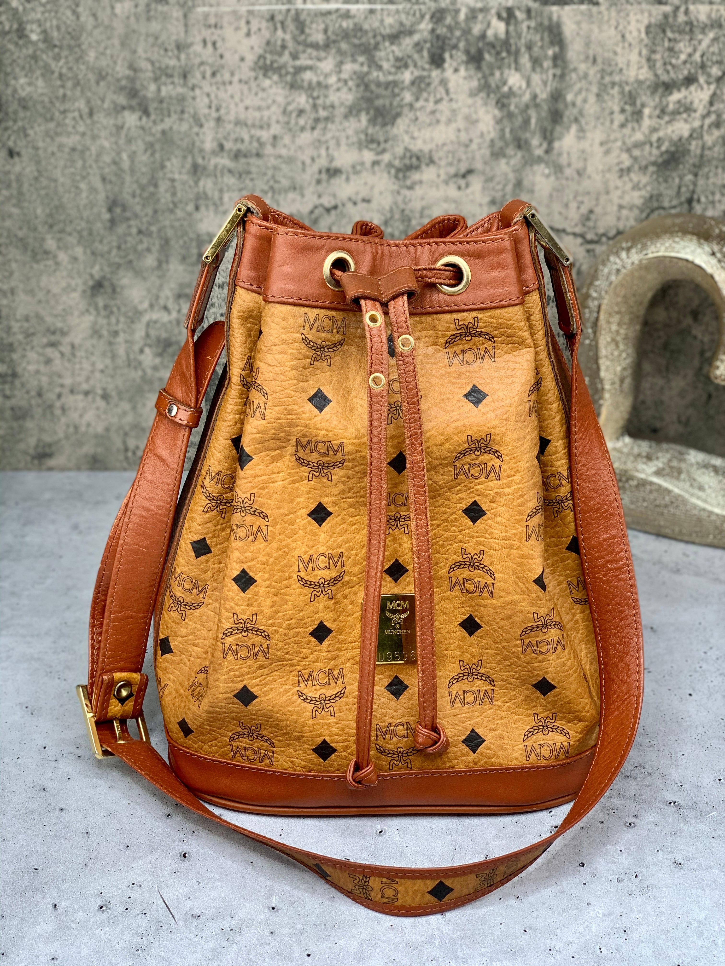 MCM  Bucket Crossbody