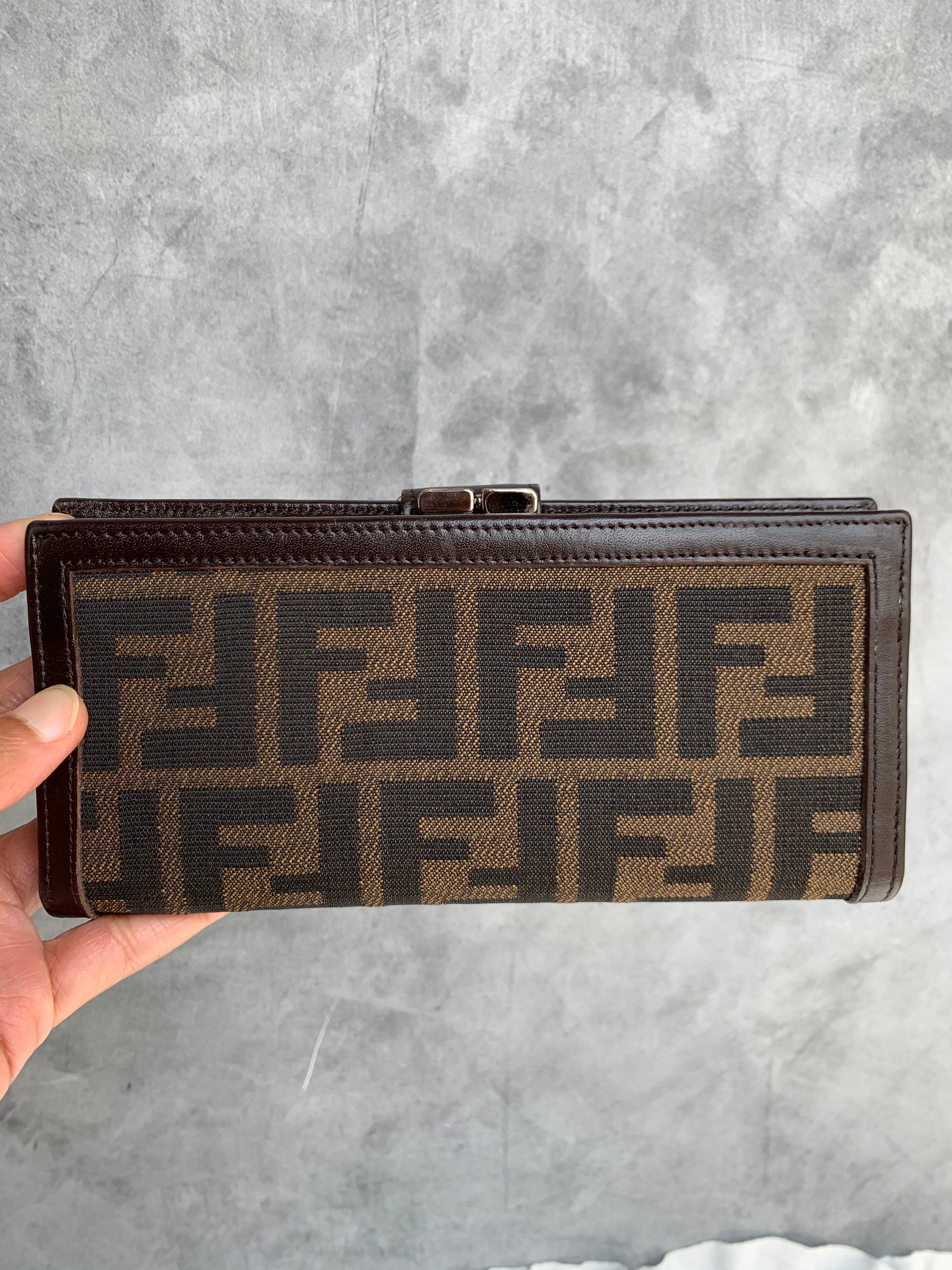 Fendi Long French Wallet