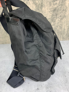 Prada Black Nylon Backpack