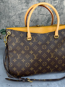 Louis Vuitton Saffron Pallas Bag