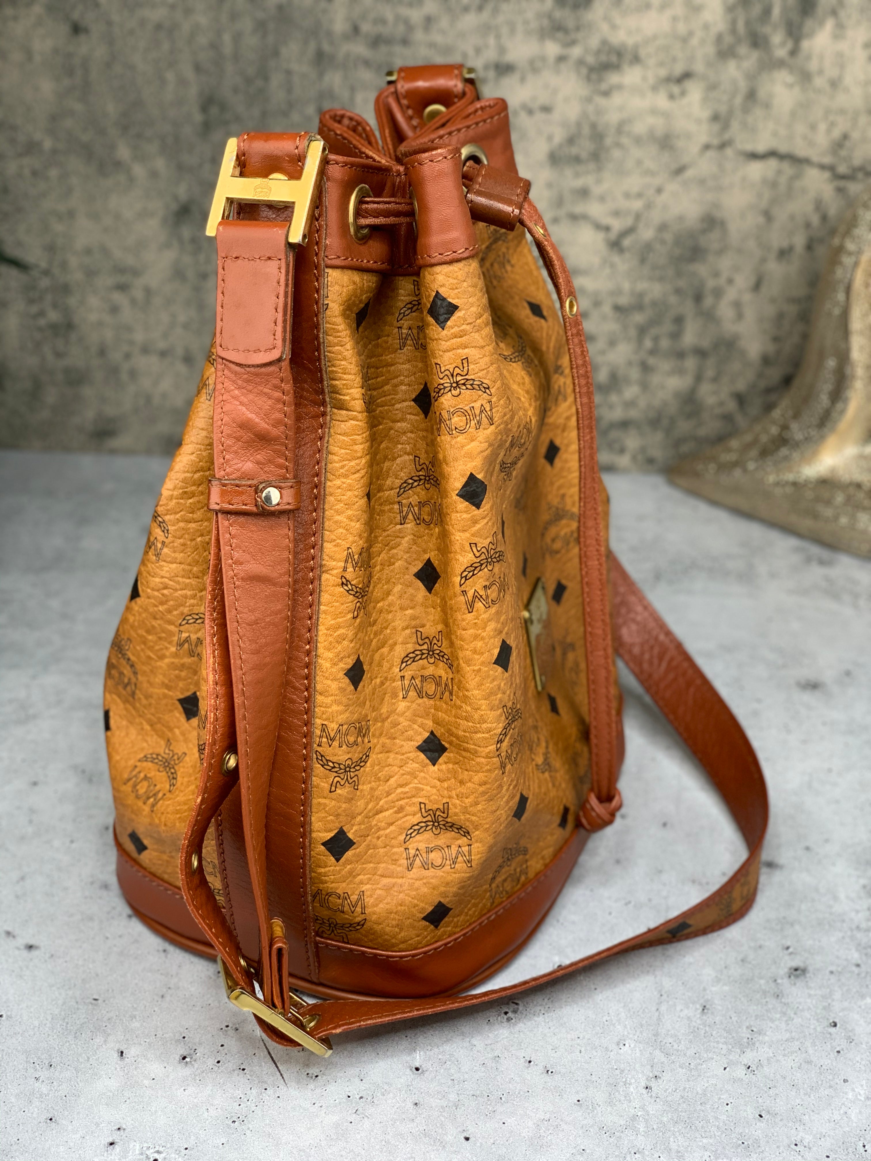 MCM  Bucket Crossbody