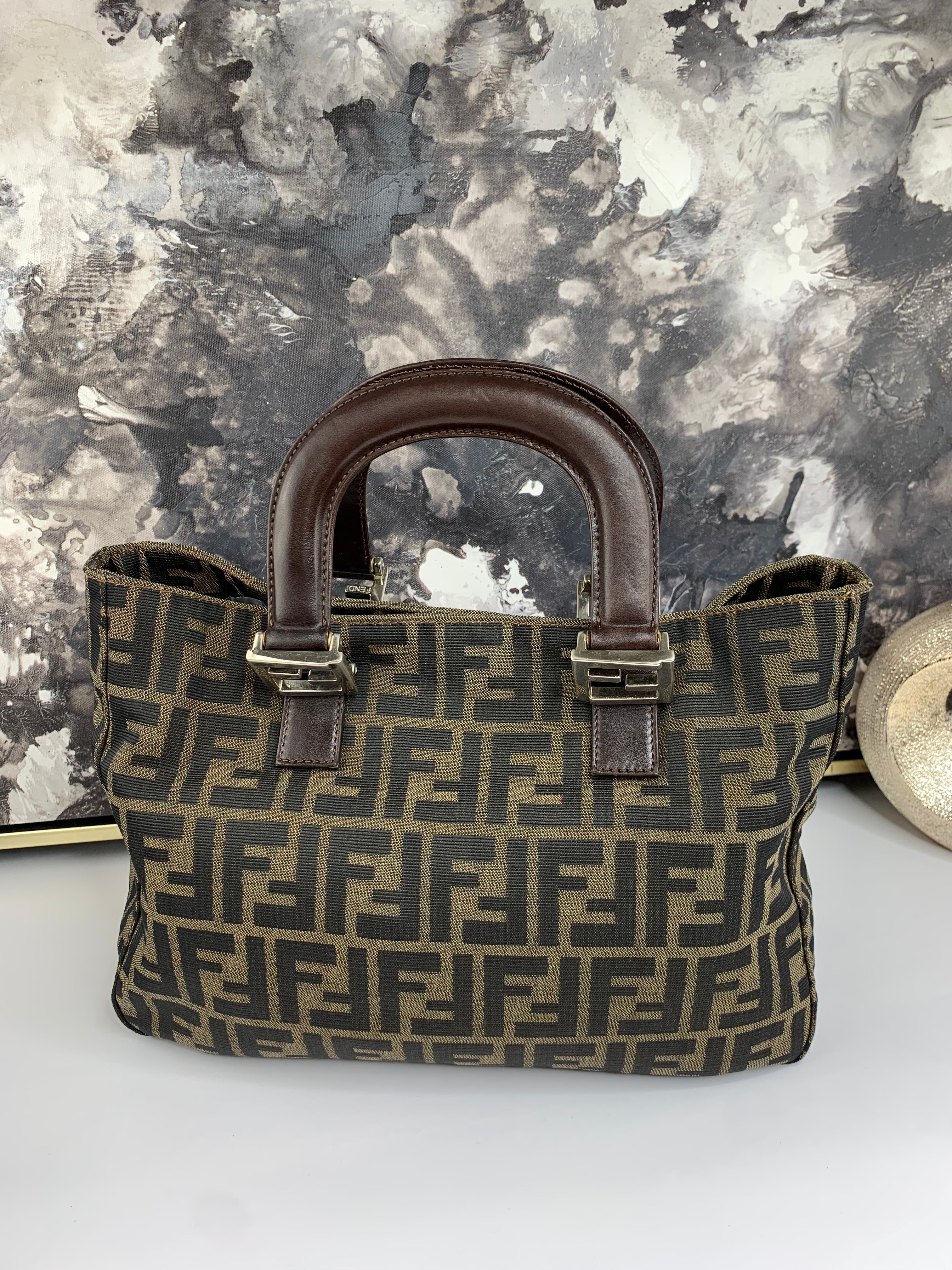 Fendi Zucca Handbag