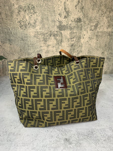 Fendi Zucca Tote Bag