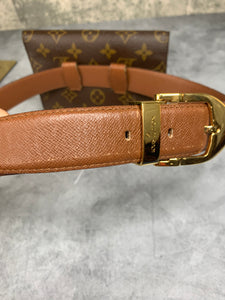Louis Vuitton LV belt bag in new silver nylon Silvery ref.807972