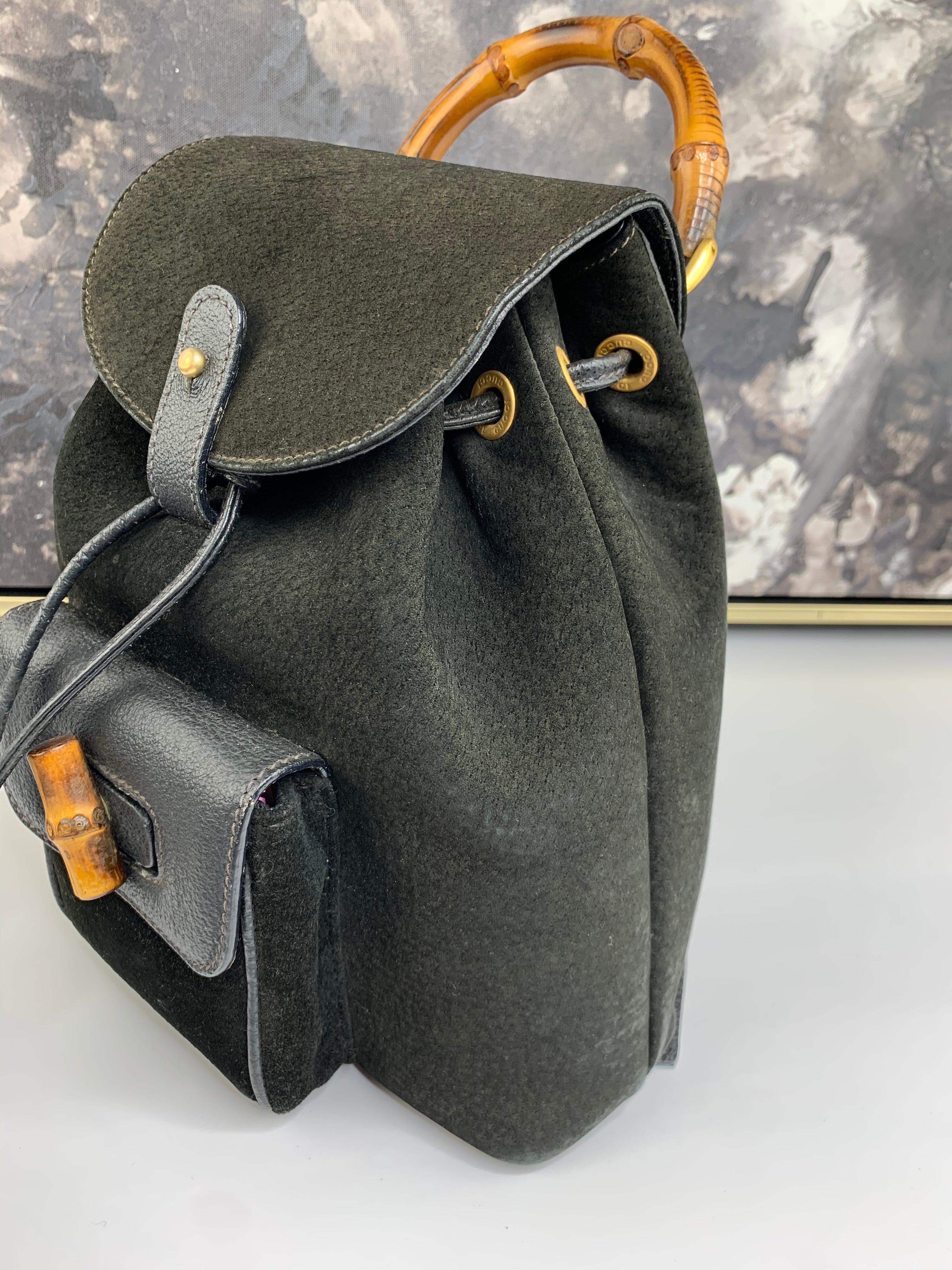 Gucci Bamboo Mini Backpack