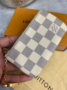 Louis Vuitton Key Pouch Azur